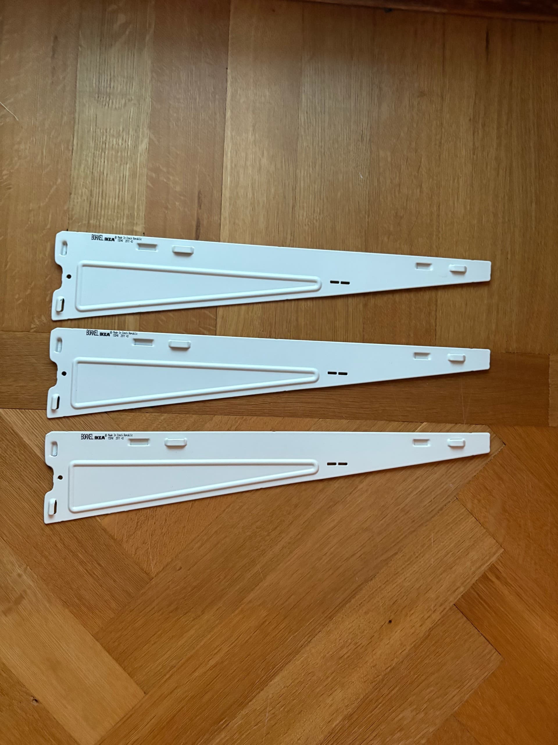 BOAXEL bracket, white, 40 cm