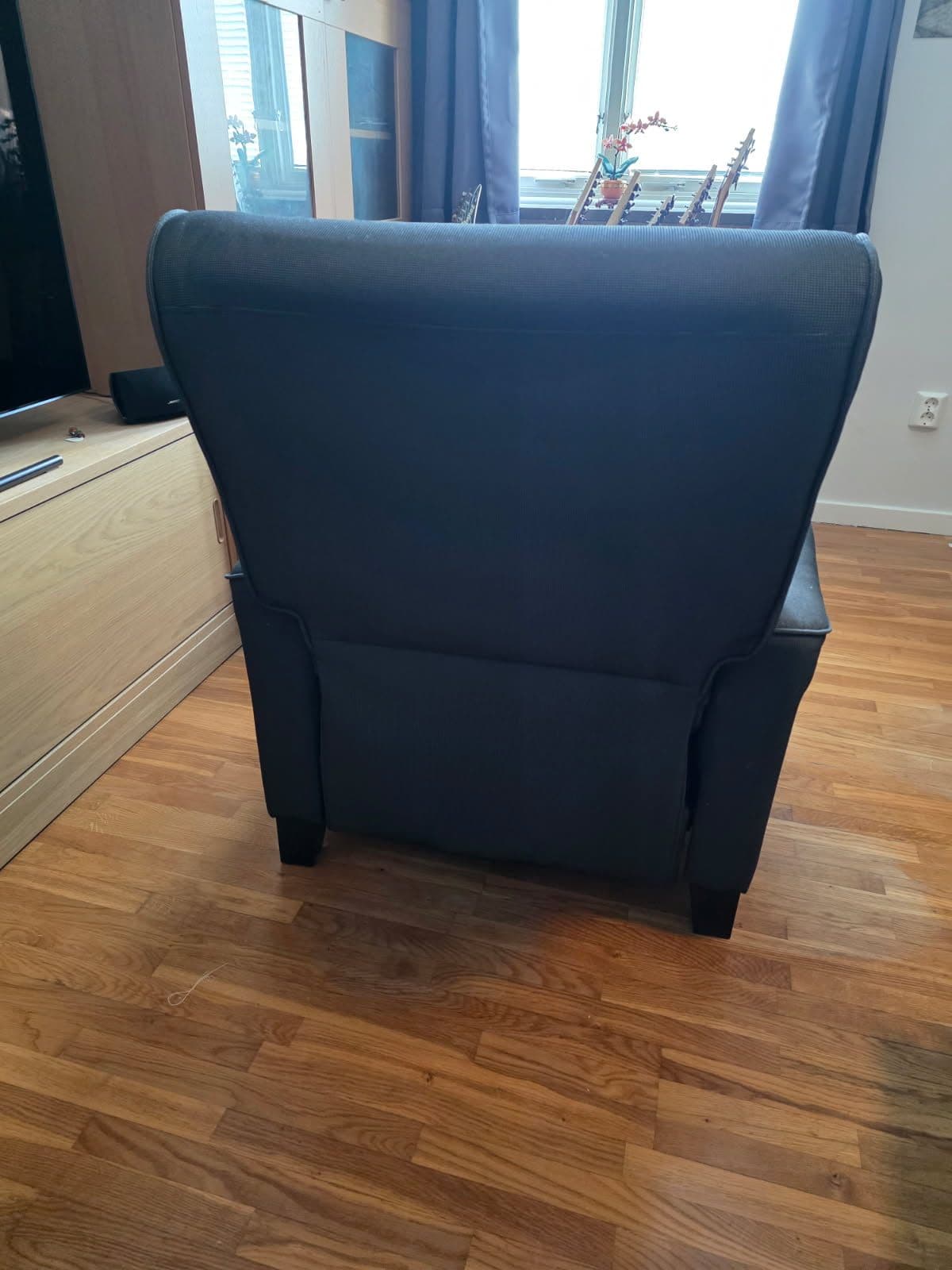 MUREN recliner, Remmarn light grey