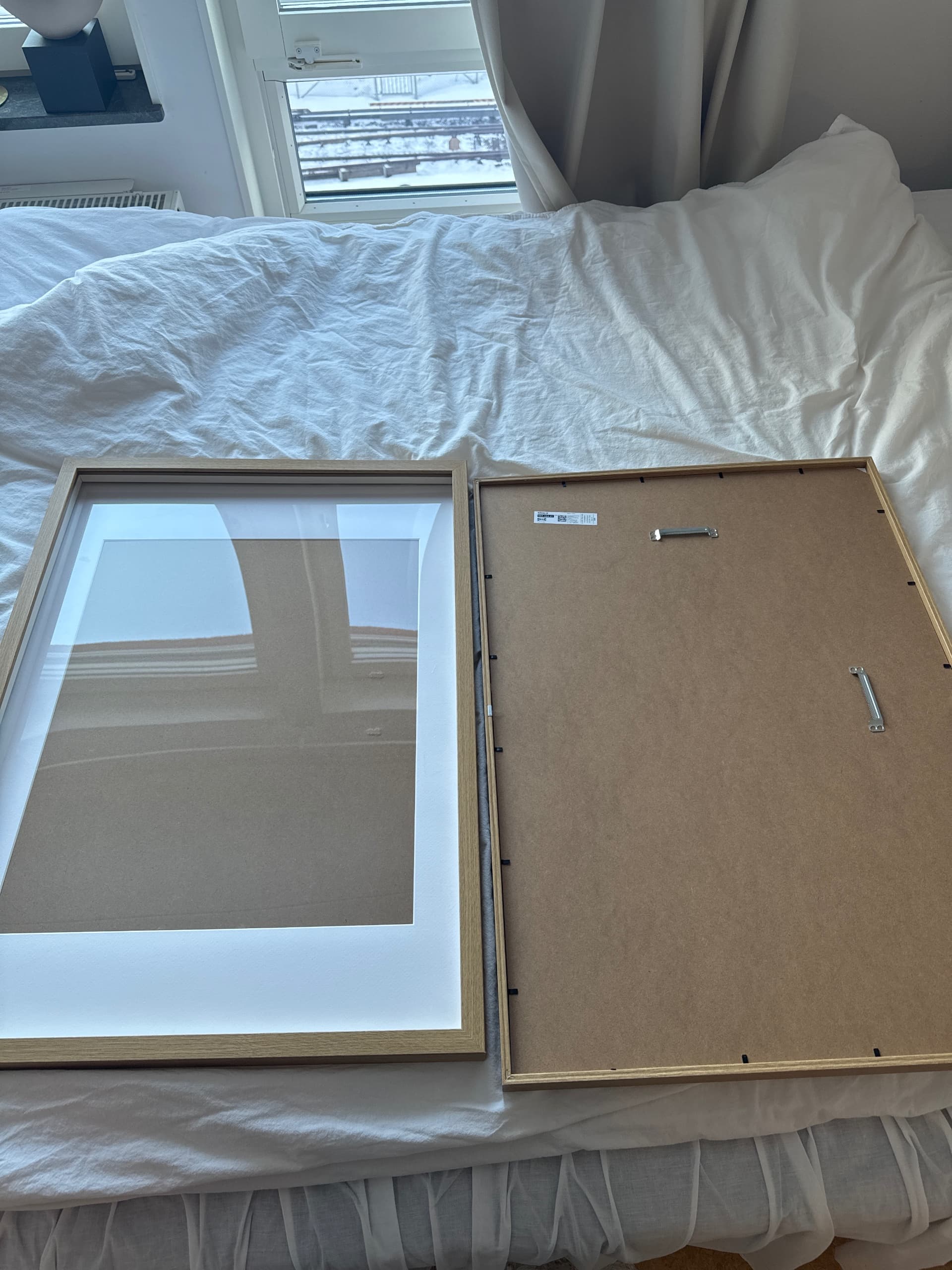 RÖDALM frame, oak effect, 50x70 cm