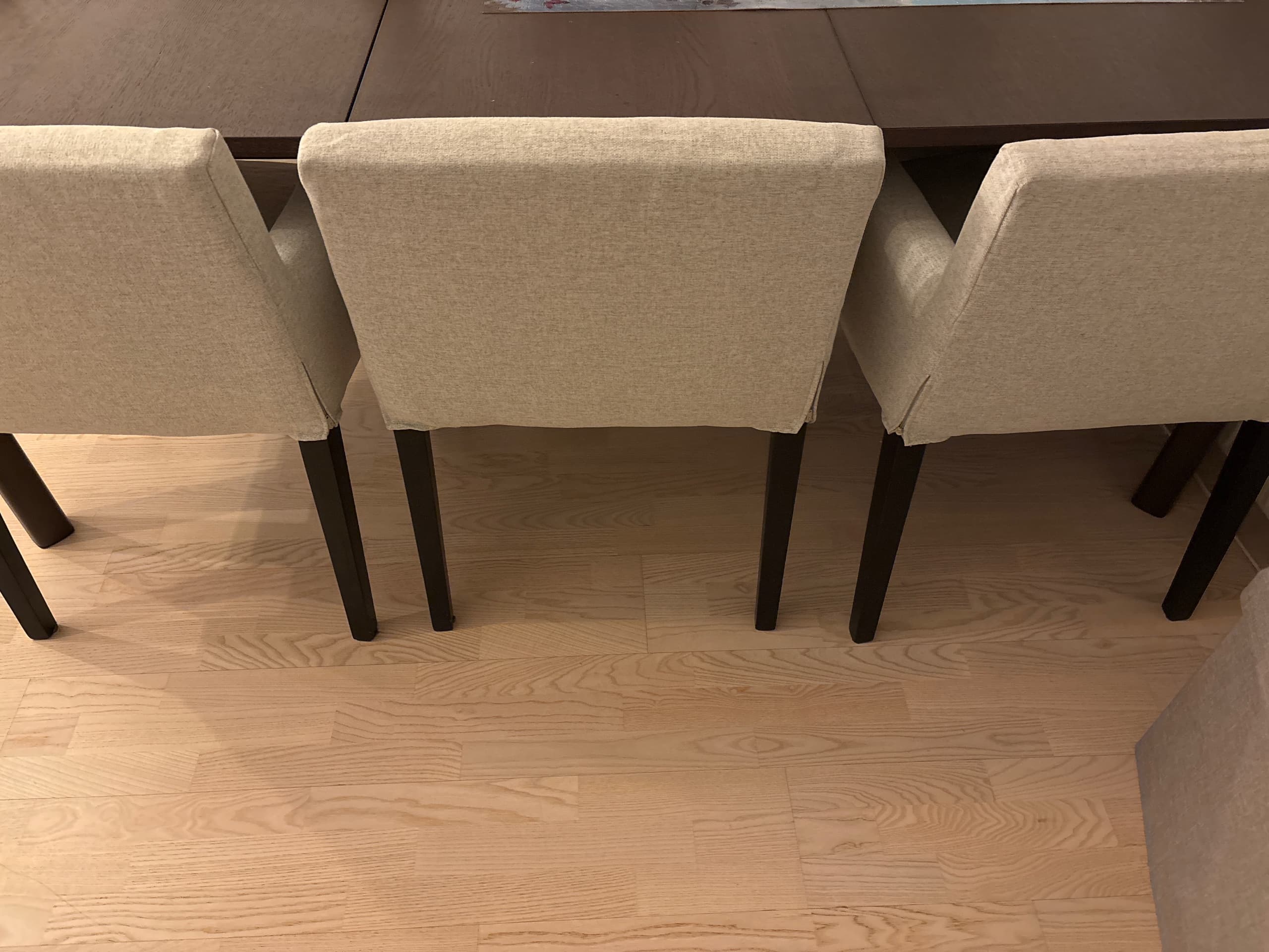 MÅRENÄS chair with armrests, black/Gunnared beige