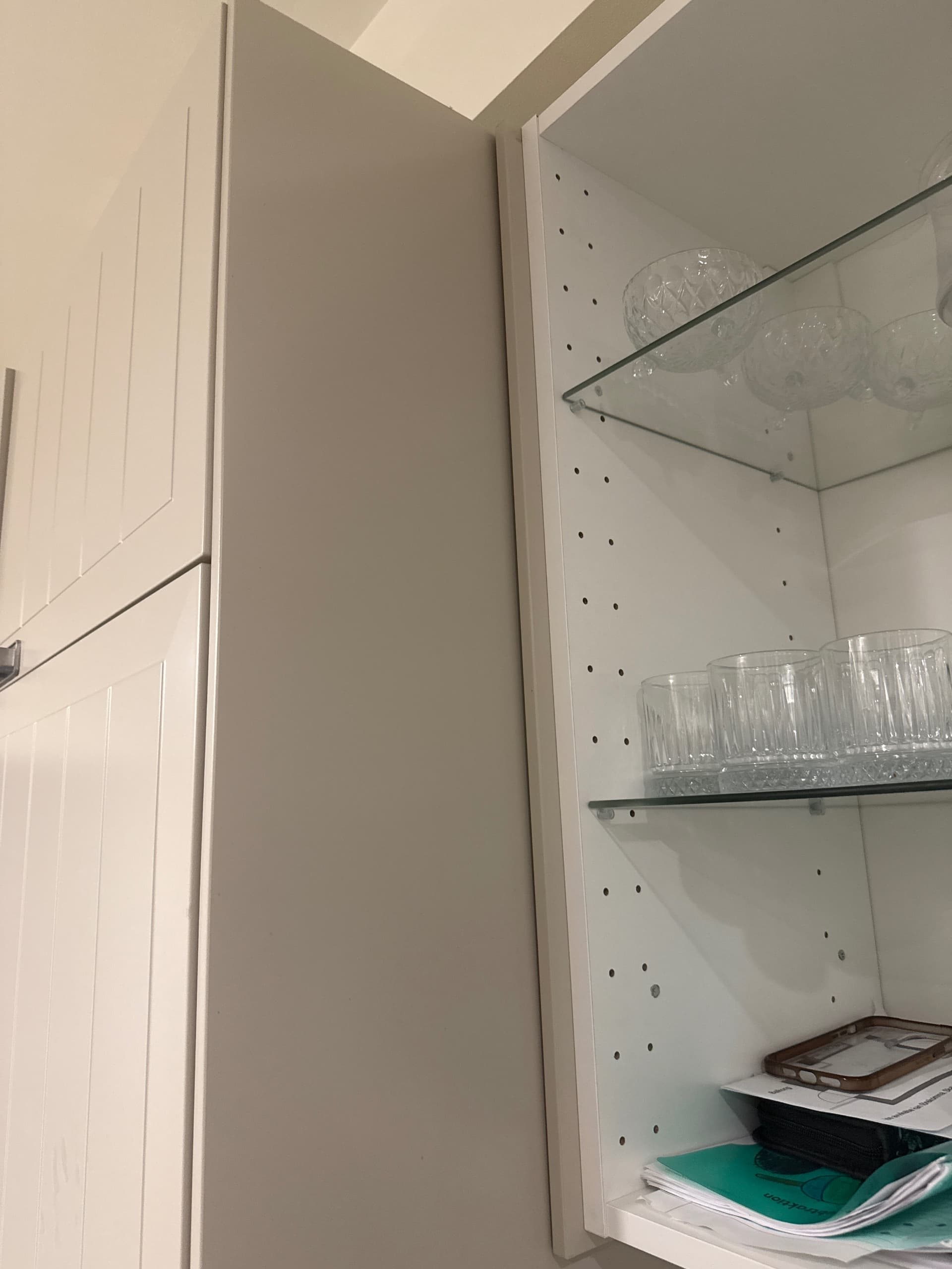 STENSUND täcksida, beige, 39x83 cm