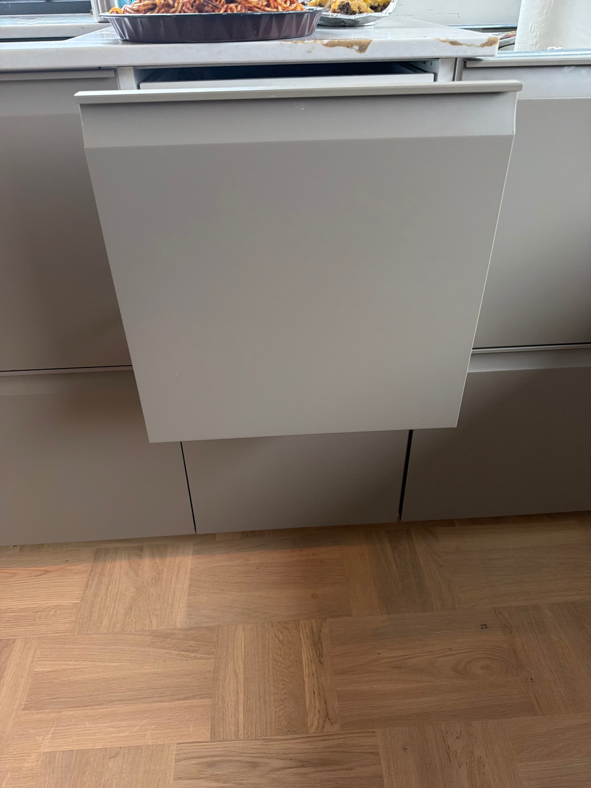 UPPLÖV door, matt dark beige, 40x40 cm