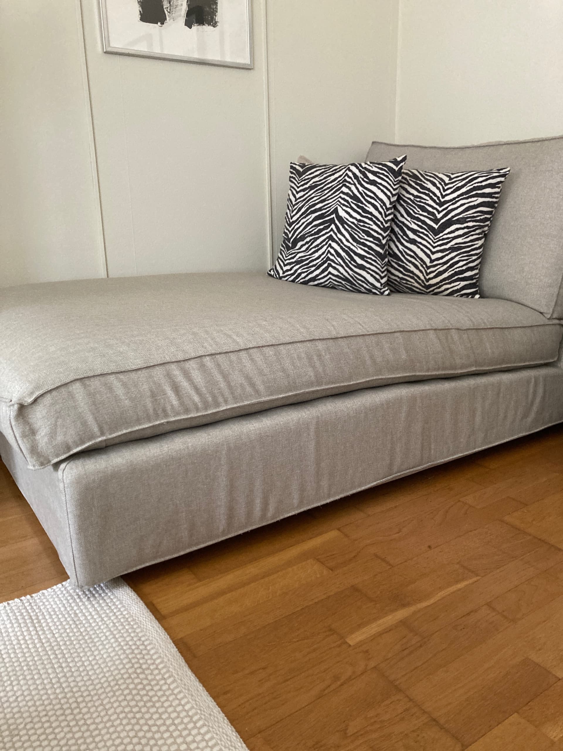 SÖDERHAMN 1-seat section, Gunnared beige