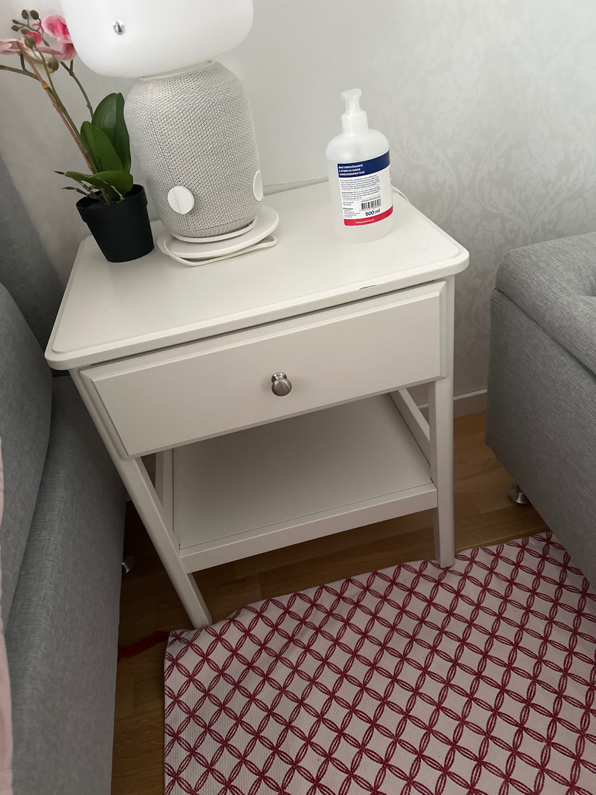 HEMNES open wash-stand with 1 drawer, white, 82x48x76 cm