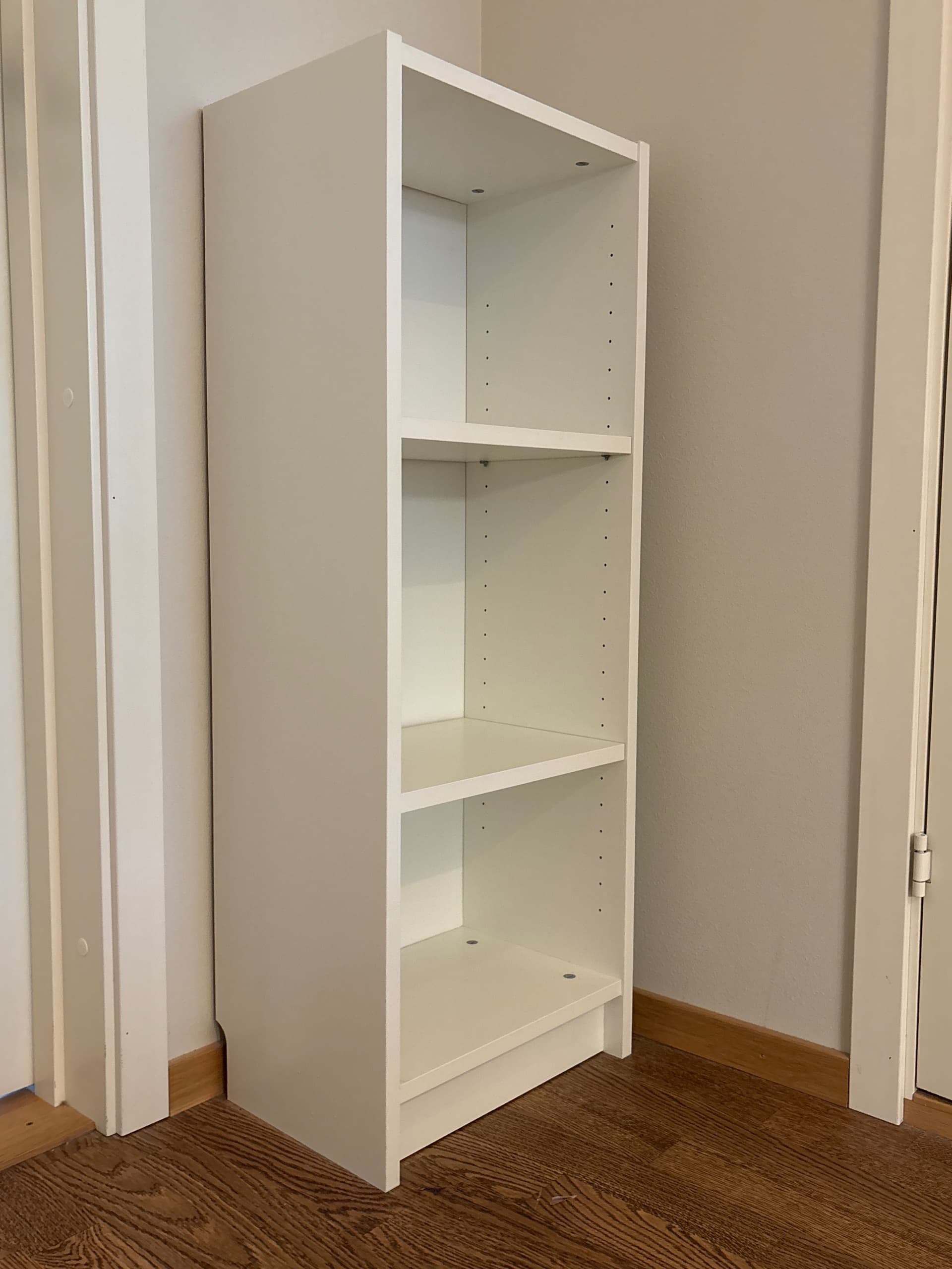 BILLY bookcase, white, 40x28x106 cm