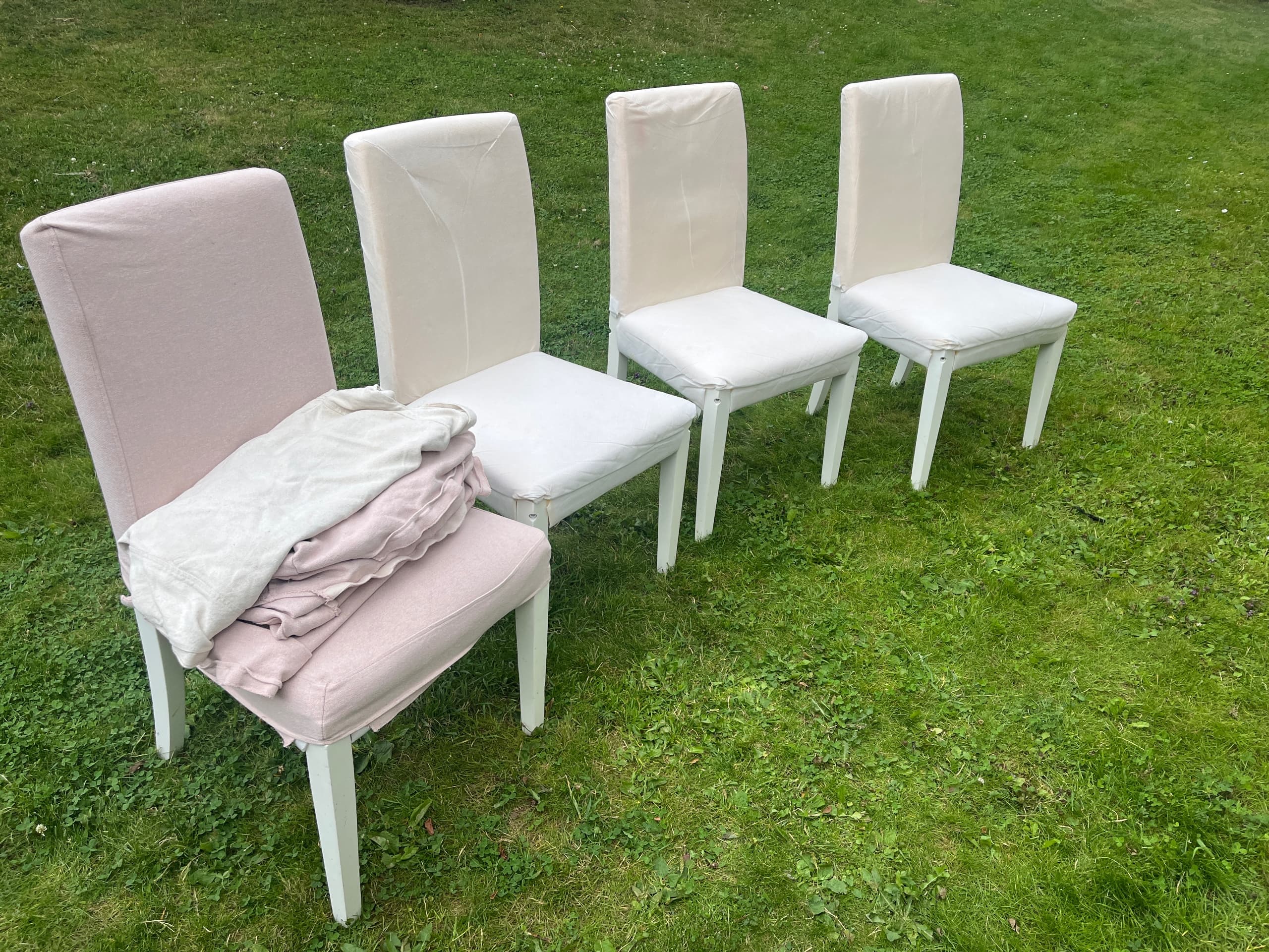 BERGMUND chair frame, white