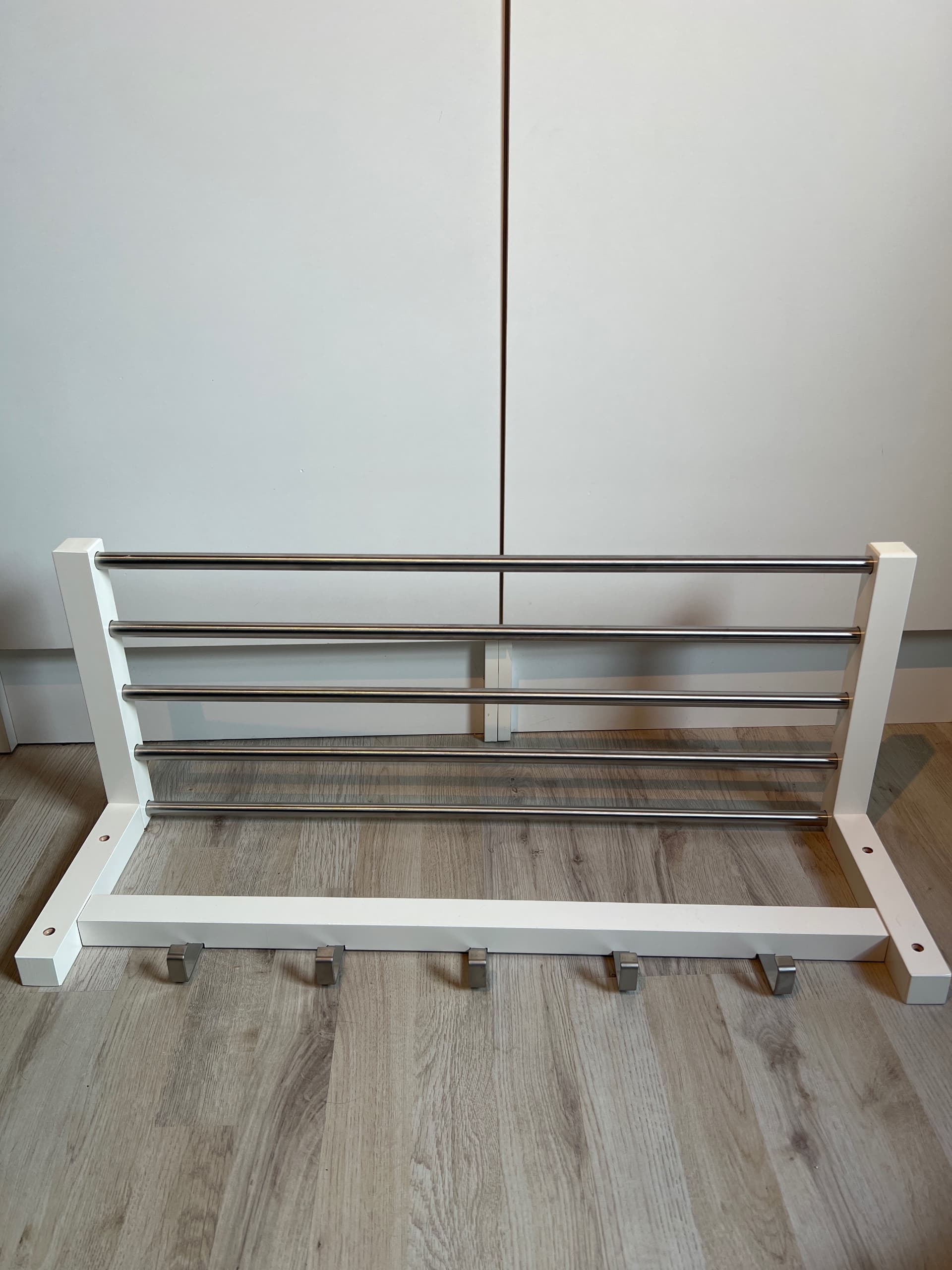 TJUSIG hat rack, white, 79 cm