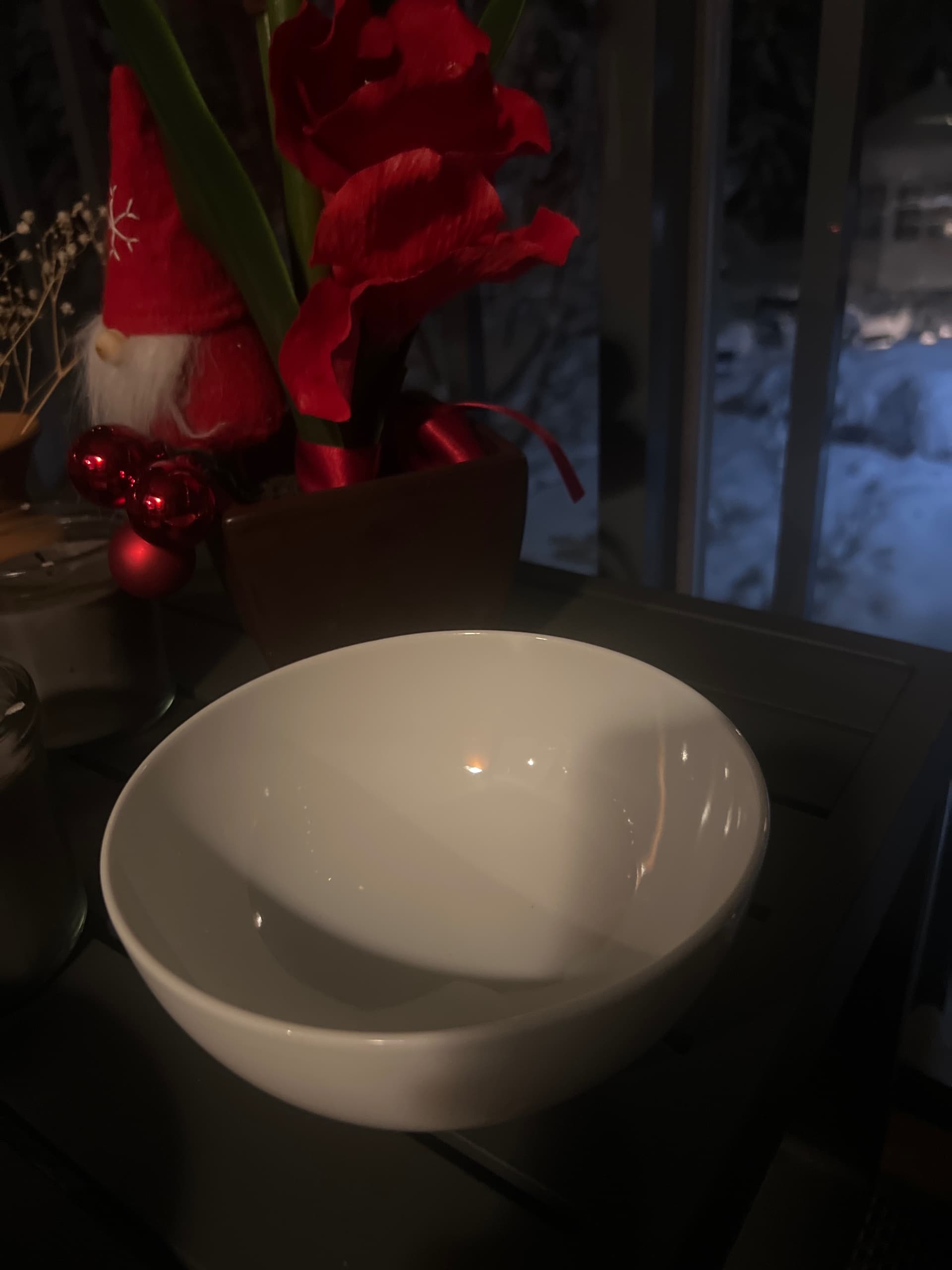 IKEA 365+ bowl, rounded sides white, 16 cm
