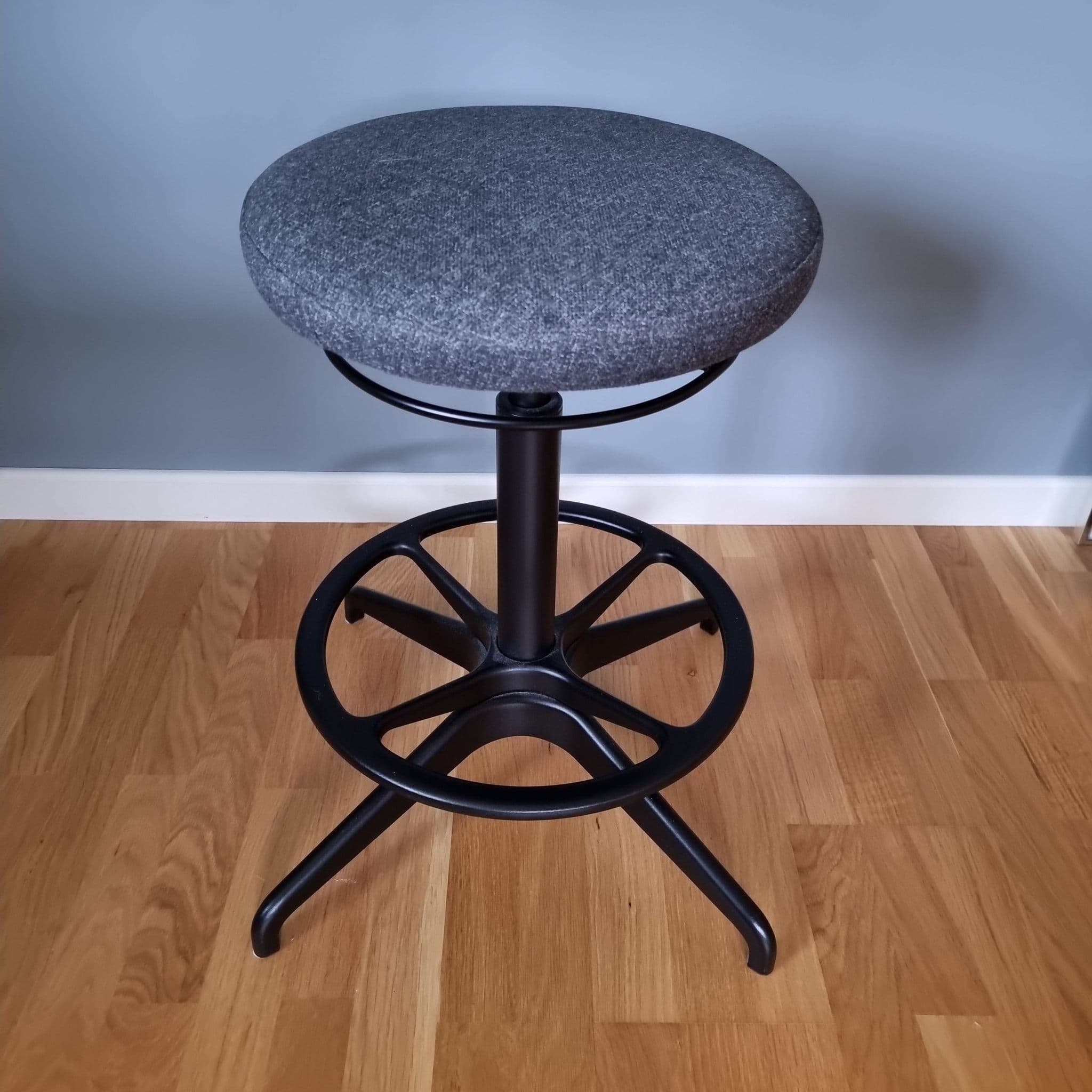 LIDKULLEN active sit/stand support, Gunnared dark grey