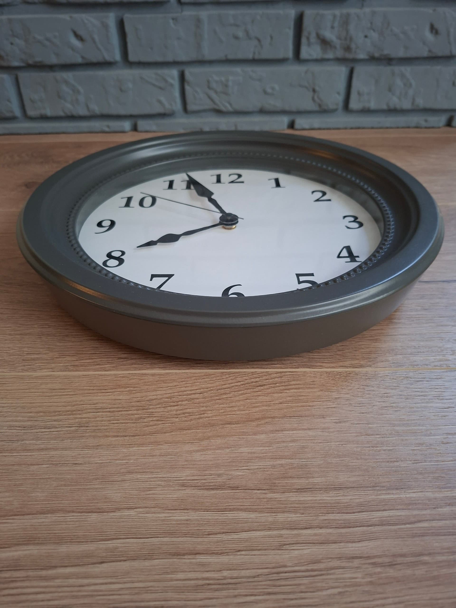 SÖNDRUM zegar ścienny, biały, 35 cm