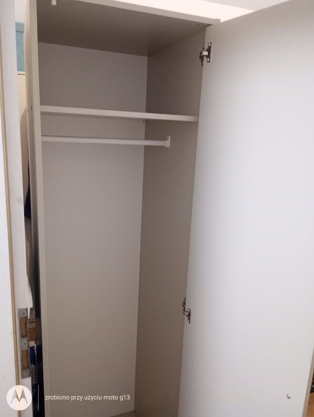 GURSKEN szafa, jasnobeżowy, 49x55x186 cm