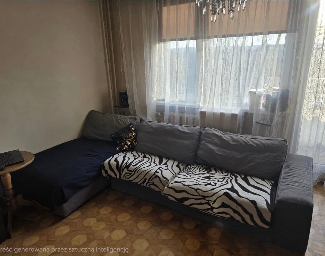 KIVIK sofa 3-osobowa z szezlongiem, Tibbleby beżowy/szary