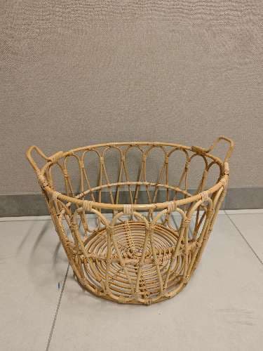 SNIDAD kosz, rattan, 54x39 cm