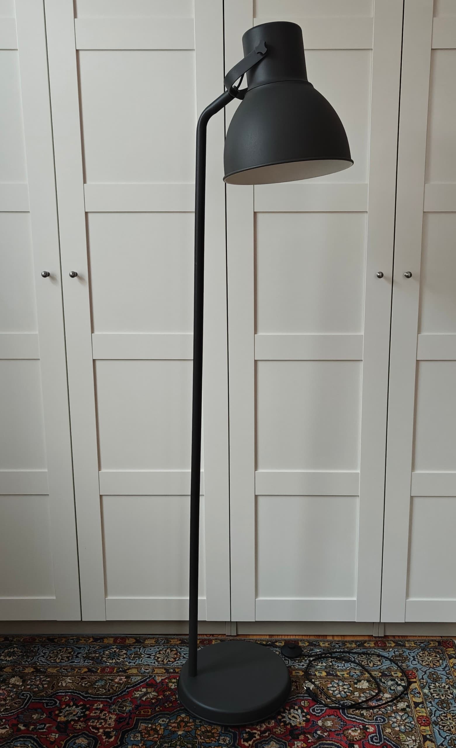 HEKTAR lampa podłogowa, ciemnoszary