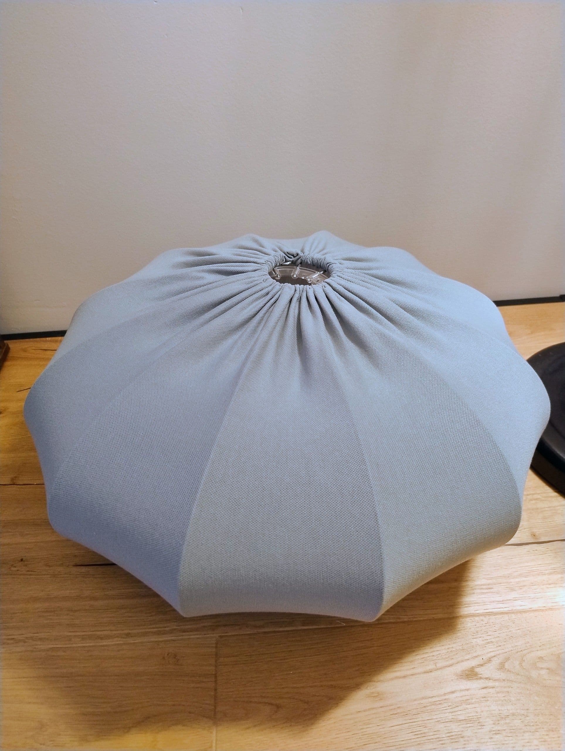 REGNSKUR klosz lampy wiszącej, owal turkusowy, 52 cm