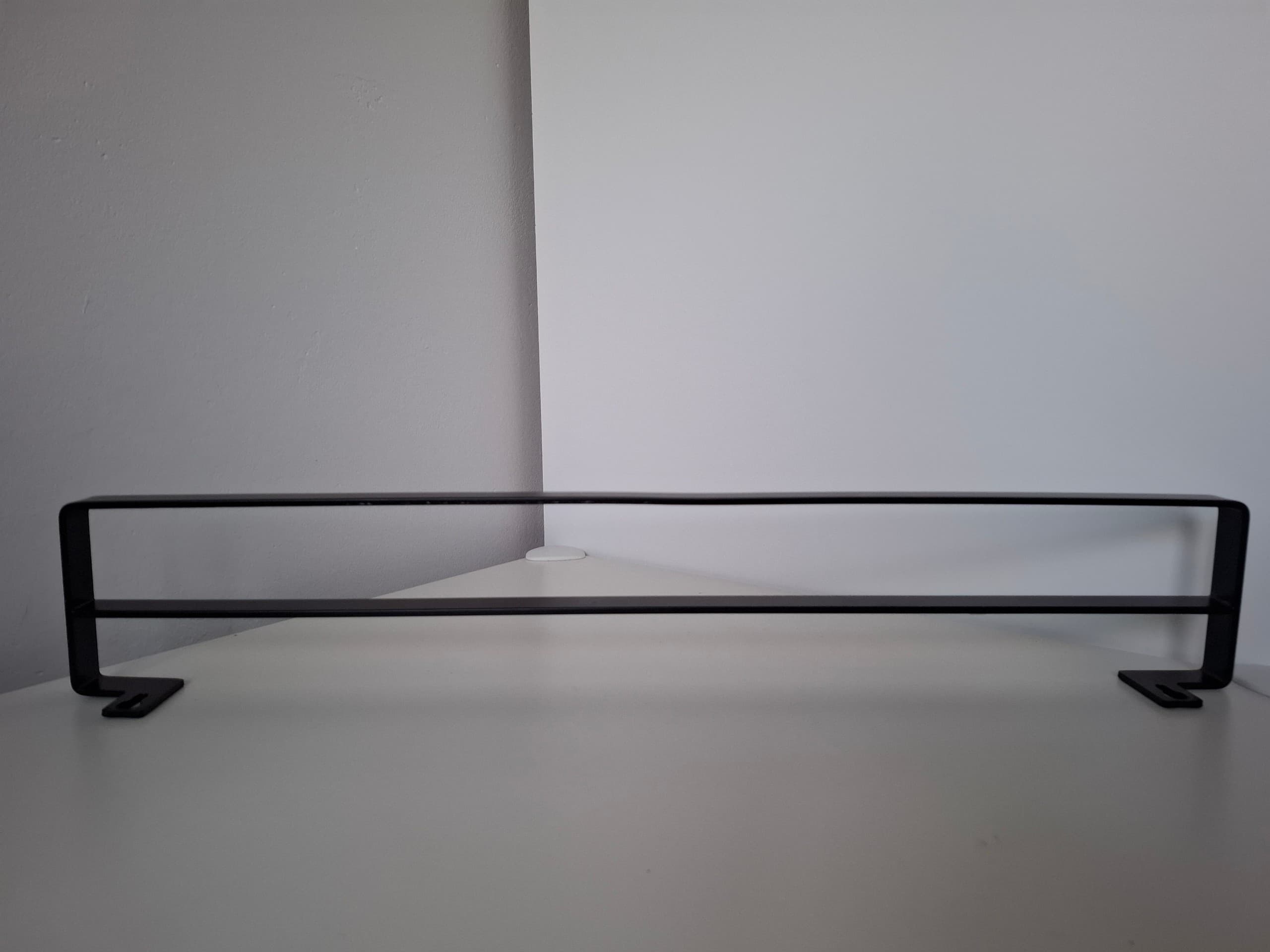 SKOGSVIKEN drążek na ręcznik, czarny, 60 cm