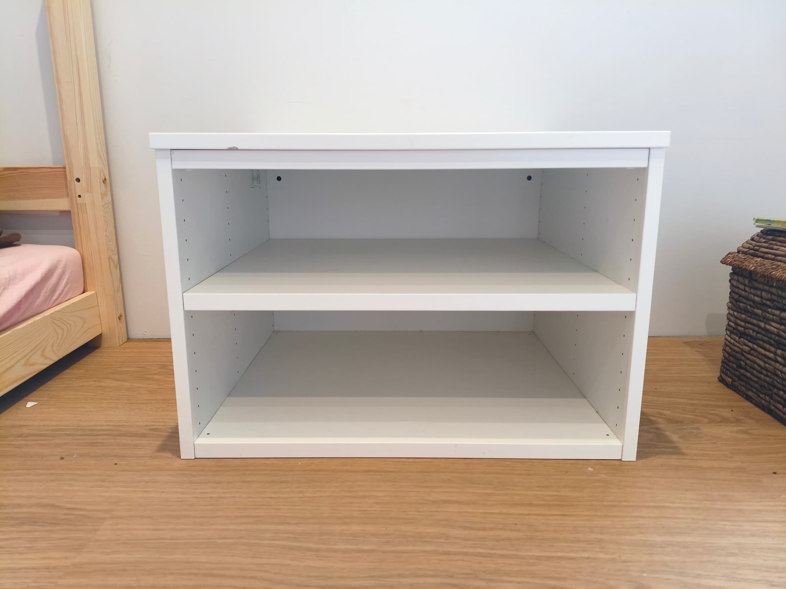PLATSA SZAFKA obudowa, biały, 60x55x40 cm