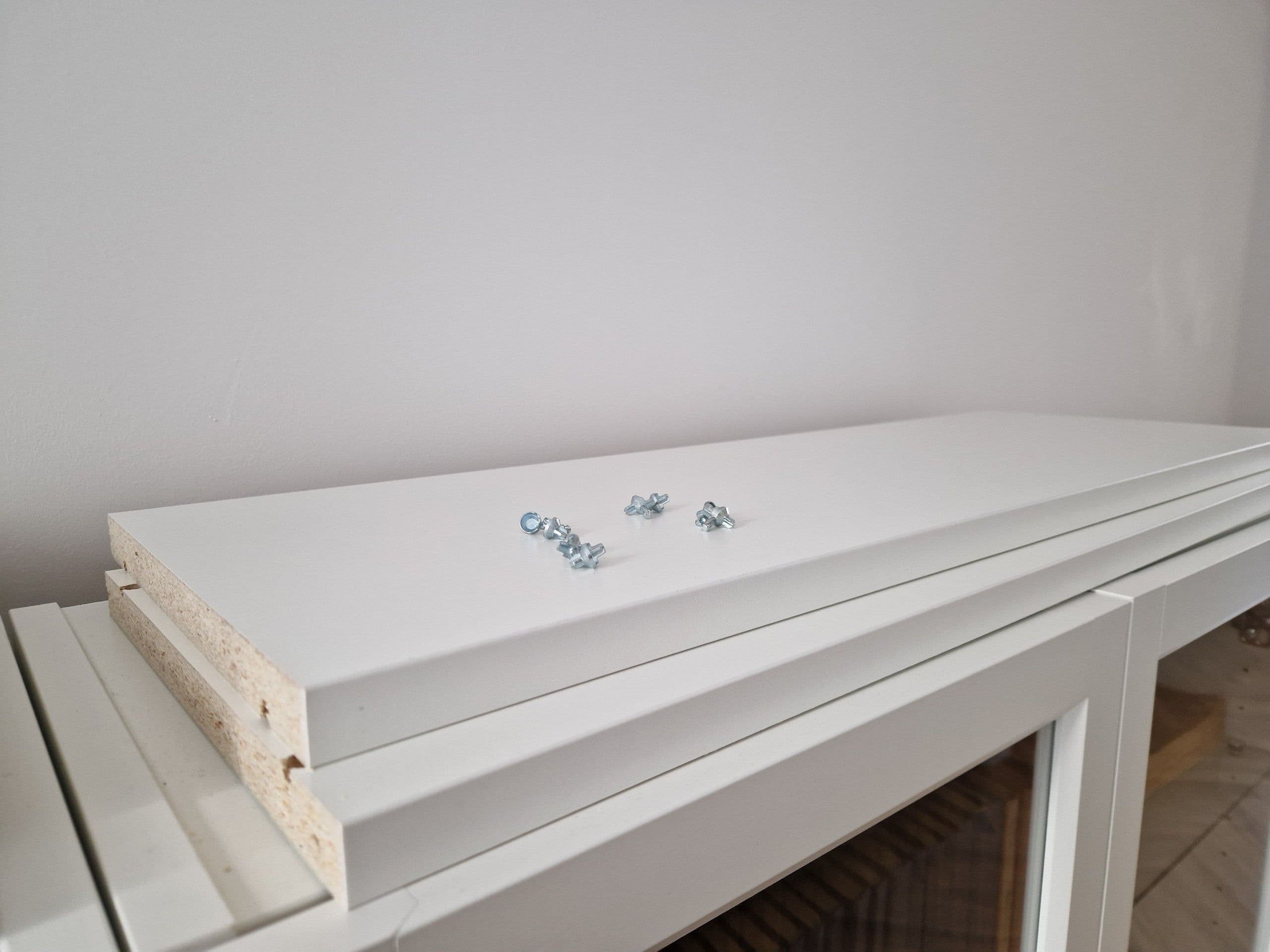 BILLY dodatkowa półka, biały, 76x26 cm