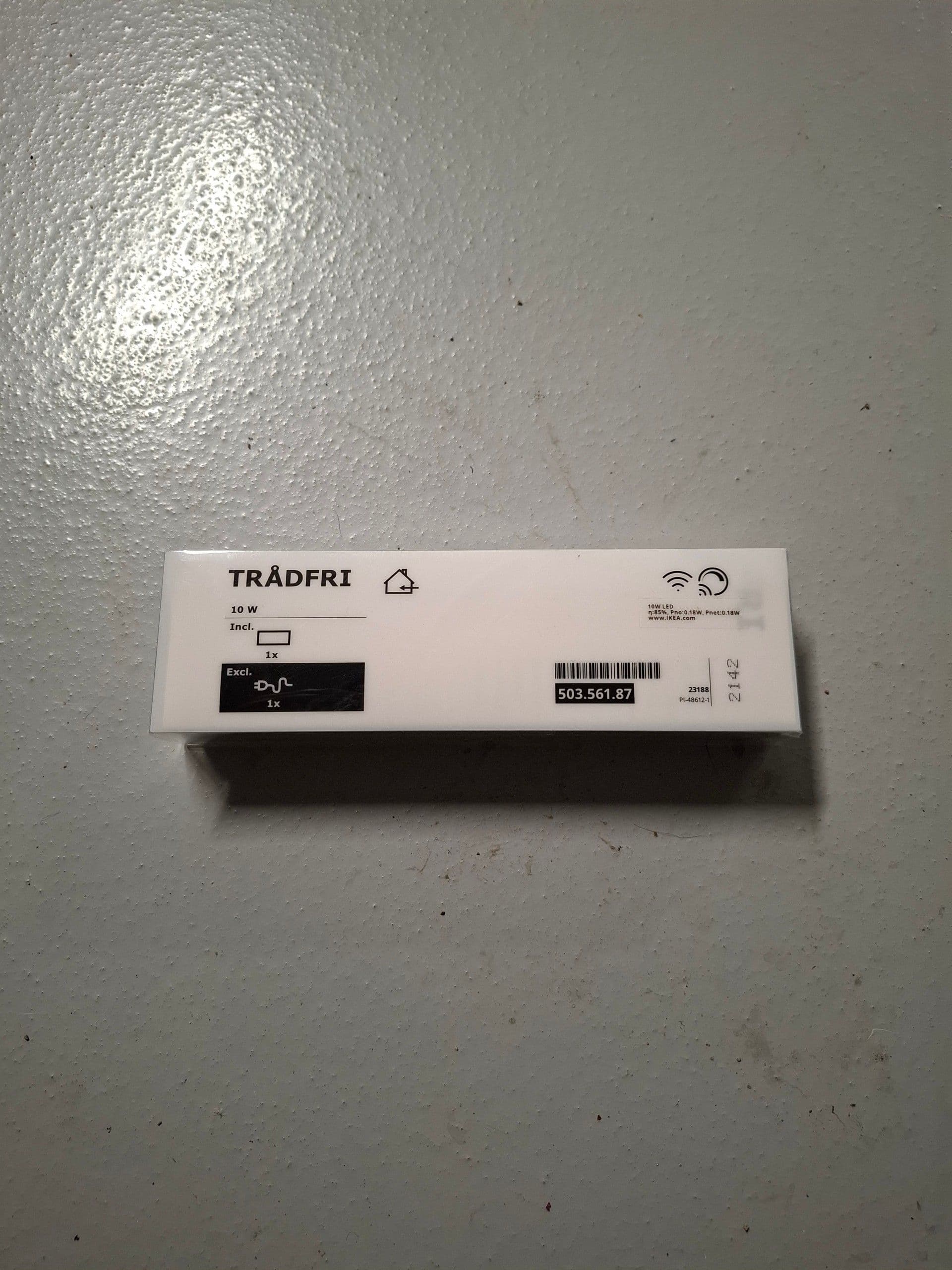 TRÅDFRI zasilacz do sterowania bezprzewod, smart szary, 10 Wat