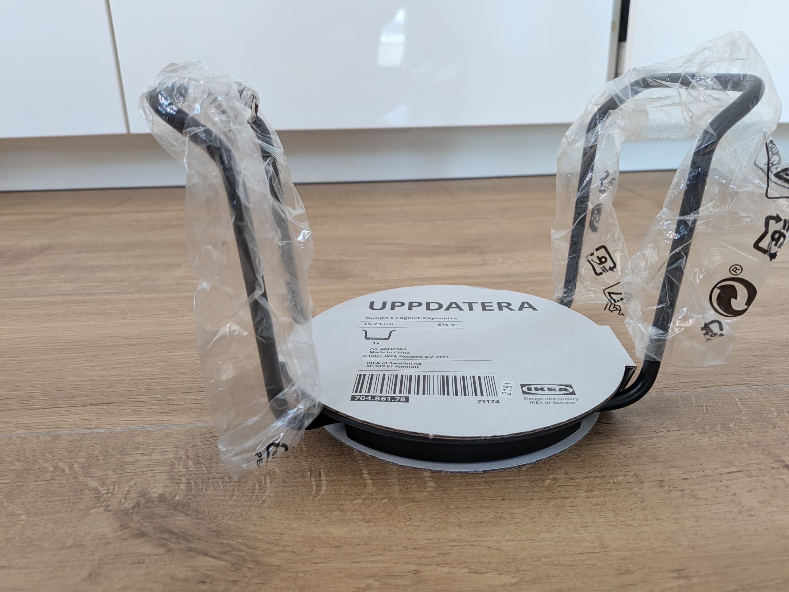 UPPDATERA NA TALERZE uchwyt na talerze, antracyt, 15-23 cm