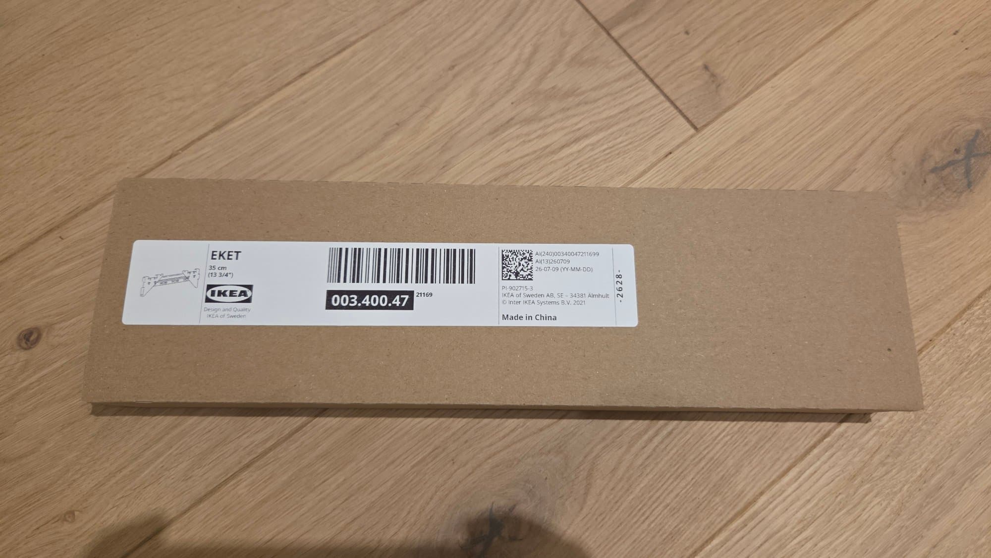 EKET 35 CM szyna do zawieszania, 35 cm