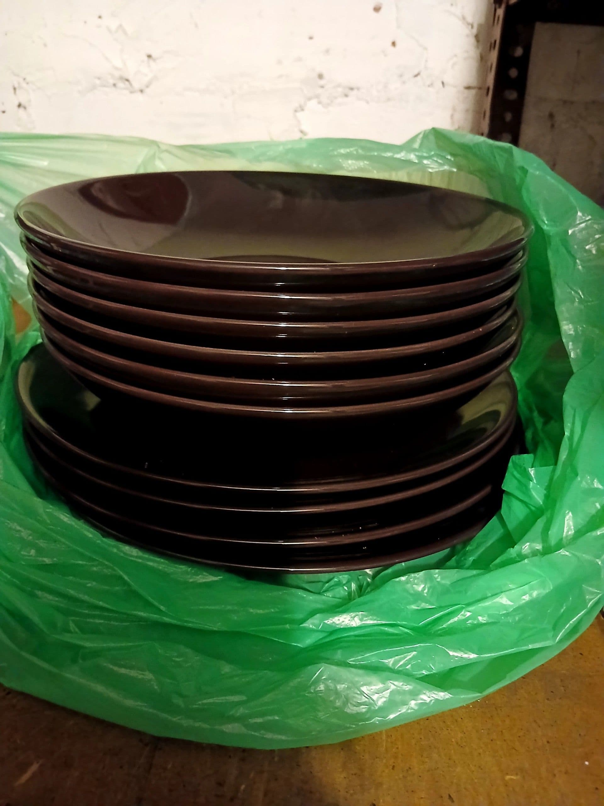 GLADELIG talerz głęboki, ciemnoszary, 21 cm