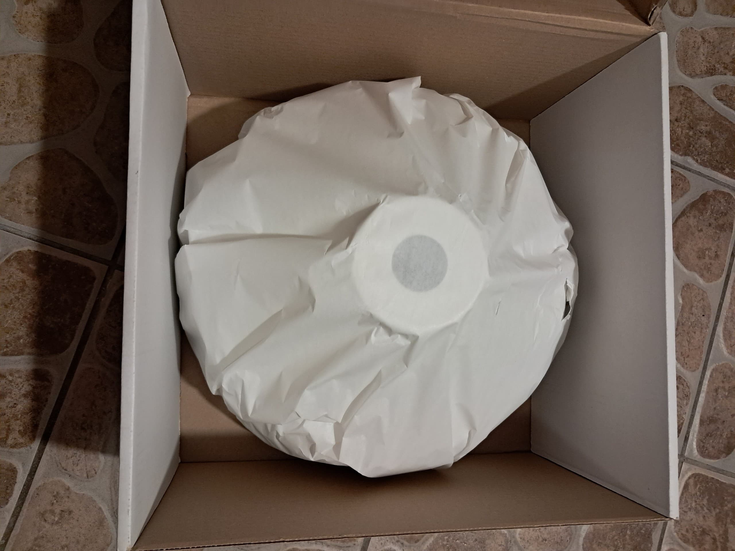 BUNKEFLO lampa wisząca, biały/brzoza, 36 cm
