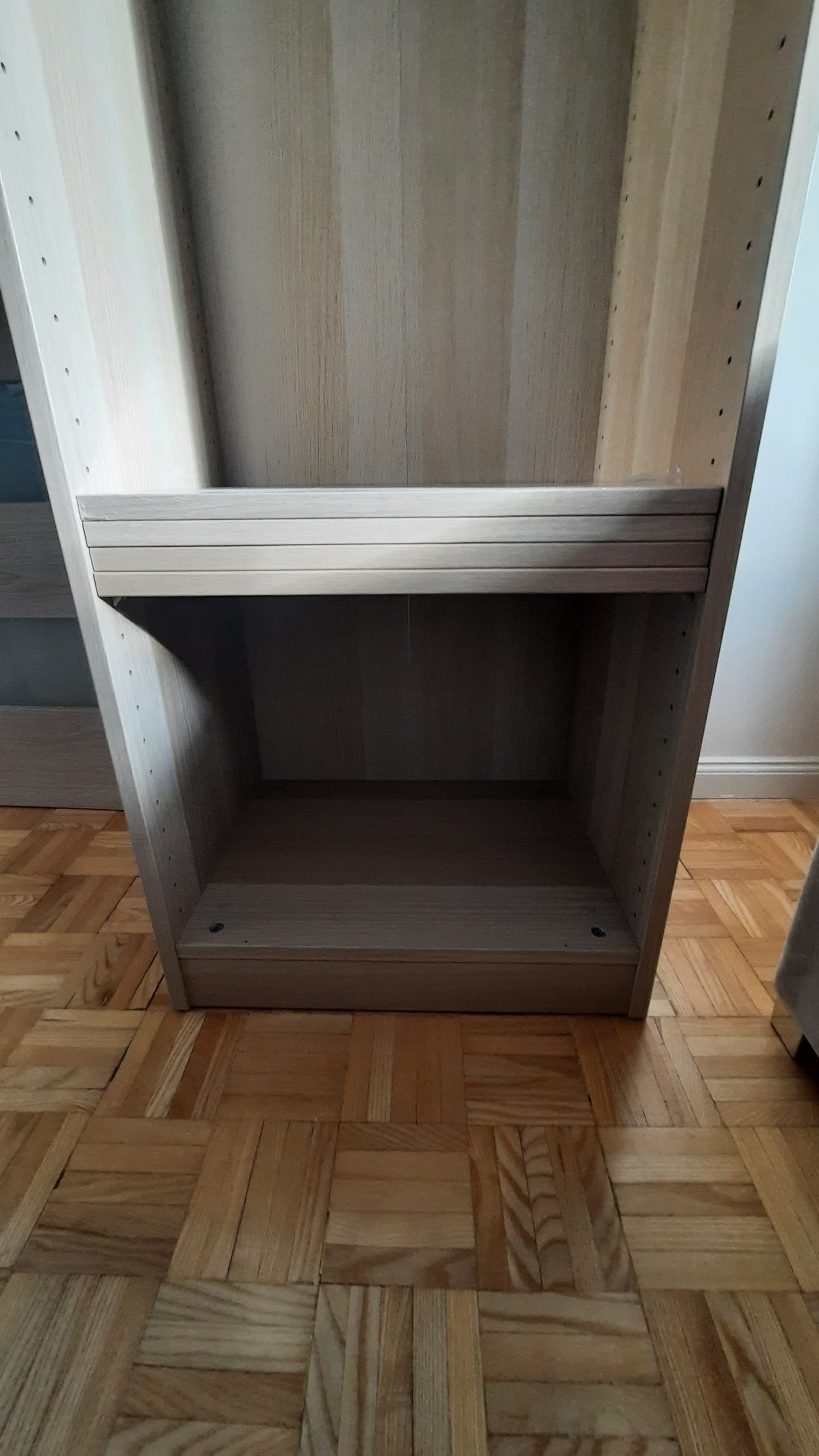 PAX obudowa szafy, imitacja dębu bejcowanego na biało, 50x35x201 cm