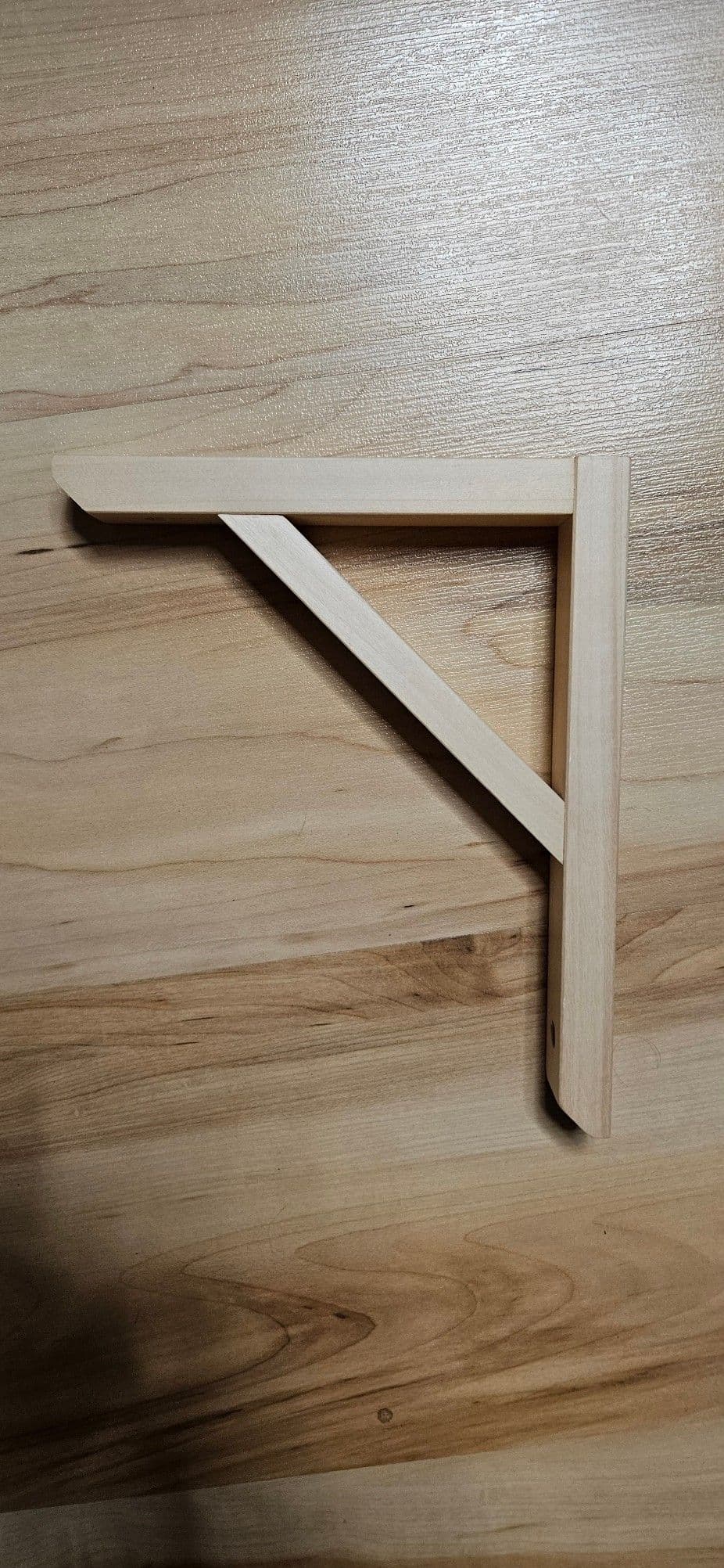 SANDSHULT wspornik, osika, 18x22 cm