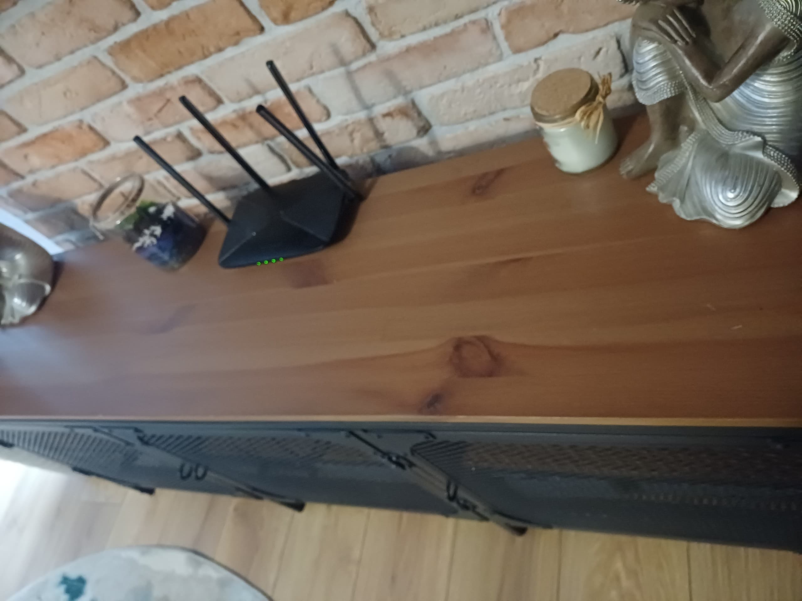 FJÄLLBO szafka pod TV, czarny, 150x36x54 cm