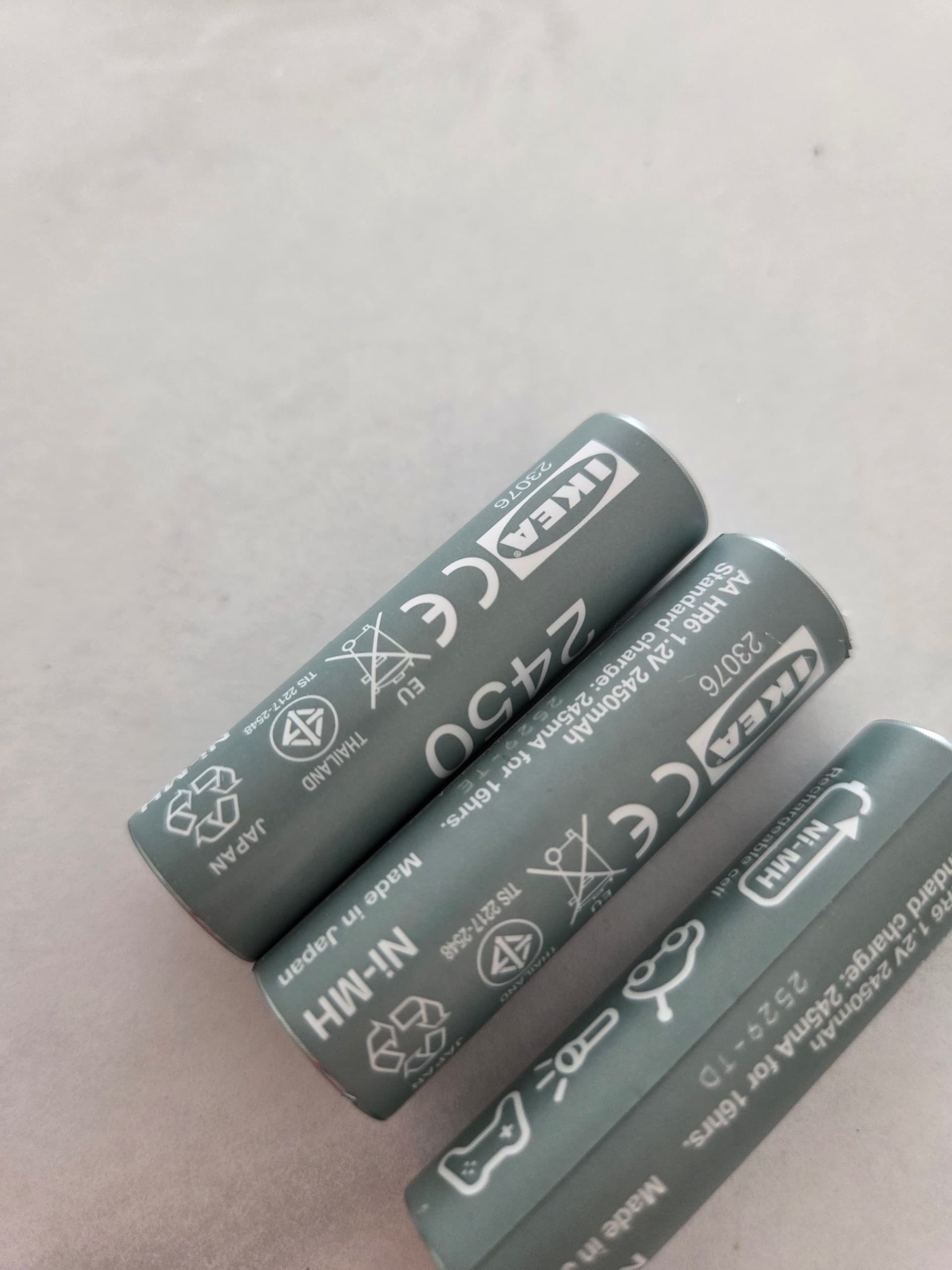 LADDA akumulatorek do ładowania, HR06 AA 1.2V, 2450mAh