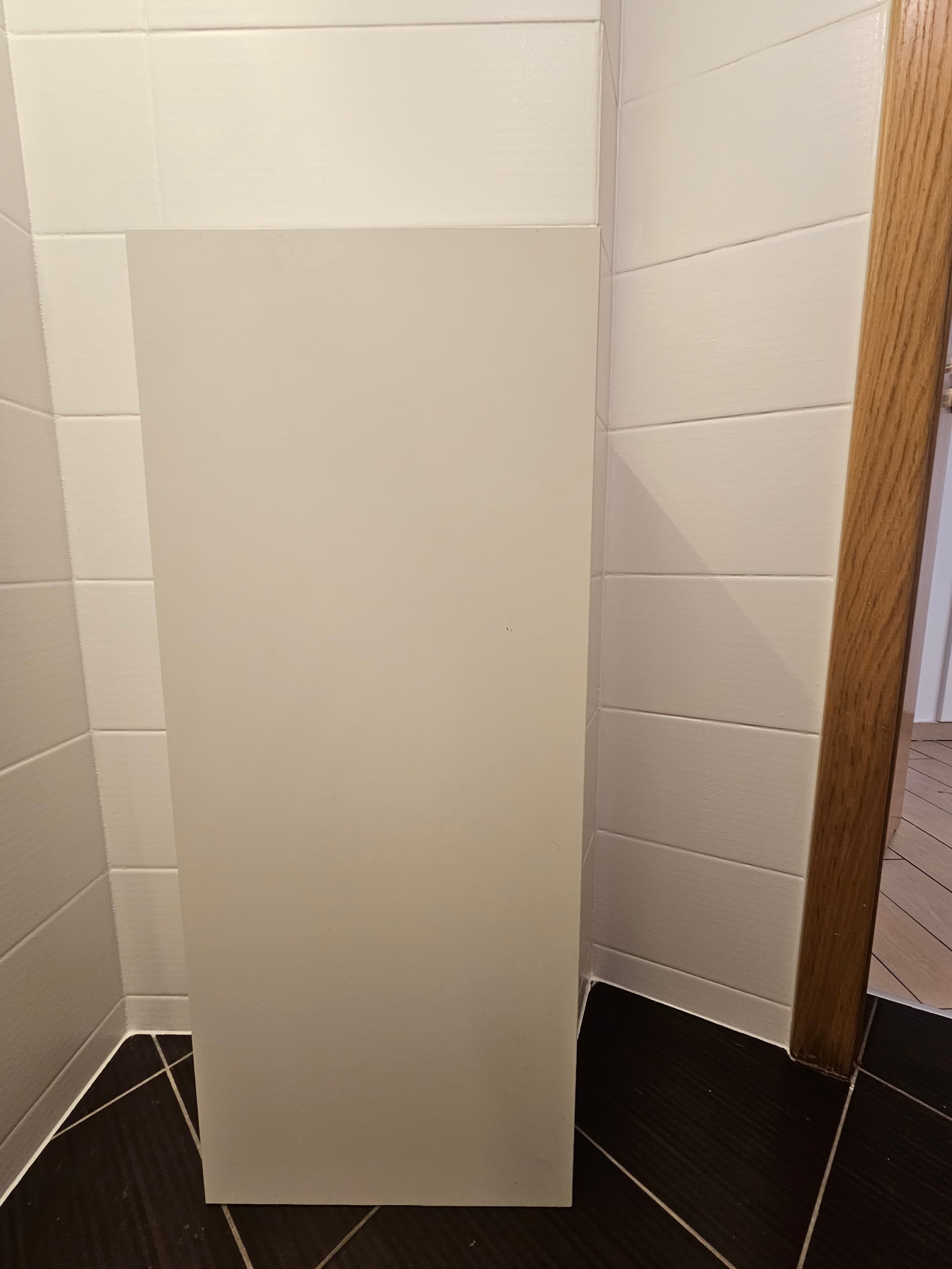 HAVBÄCK szafka wisząca z drzwiczkami, biały, 40x15x95 cm