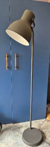 HEKTAR lampa podłogowa, ciemnoszary