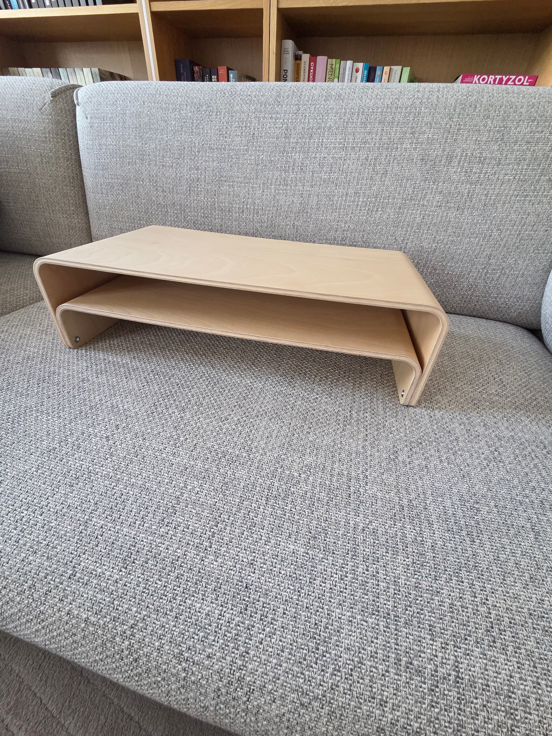 VATTENKAR podstawka pod laptop/monitor, brzoza, 52x26 cm