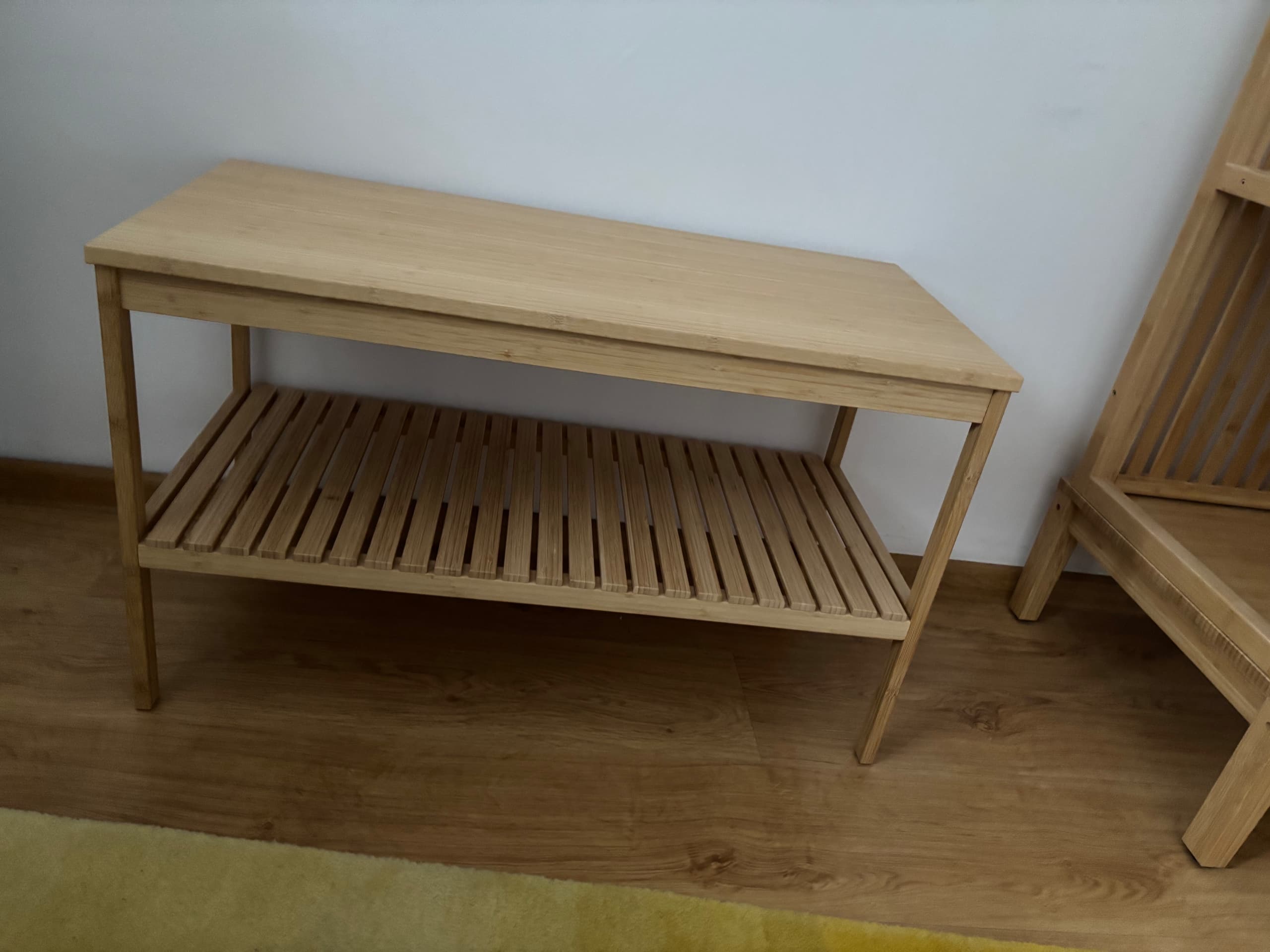RÅGRUND ławka, bambus, 78x37 cm