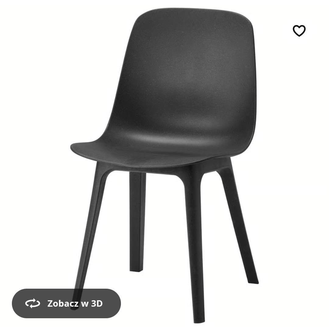 ODGER X2 KRZESŁA krzesło, antracyt