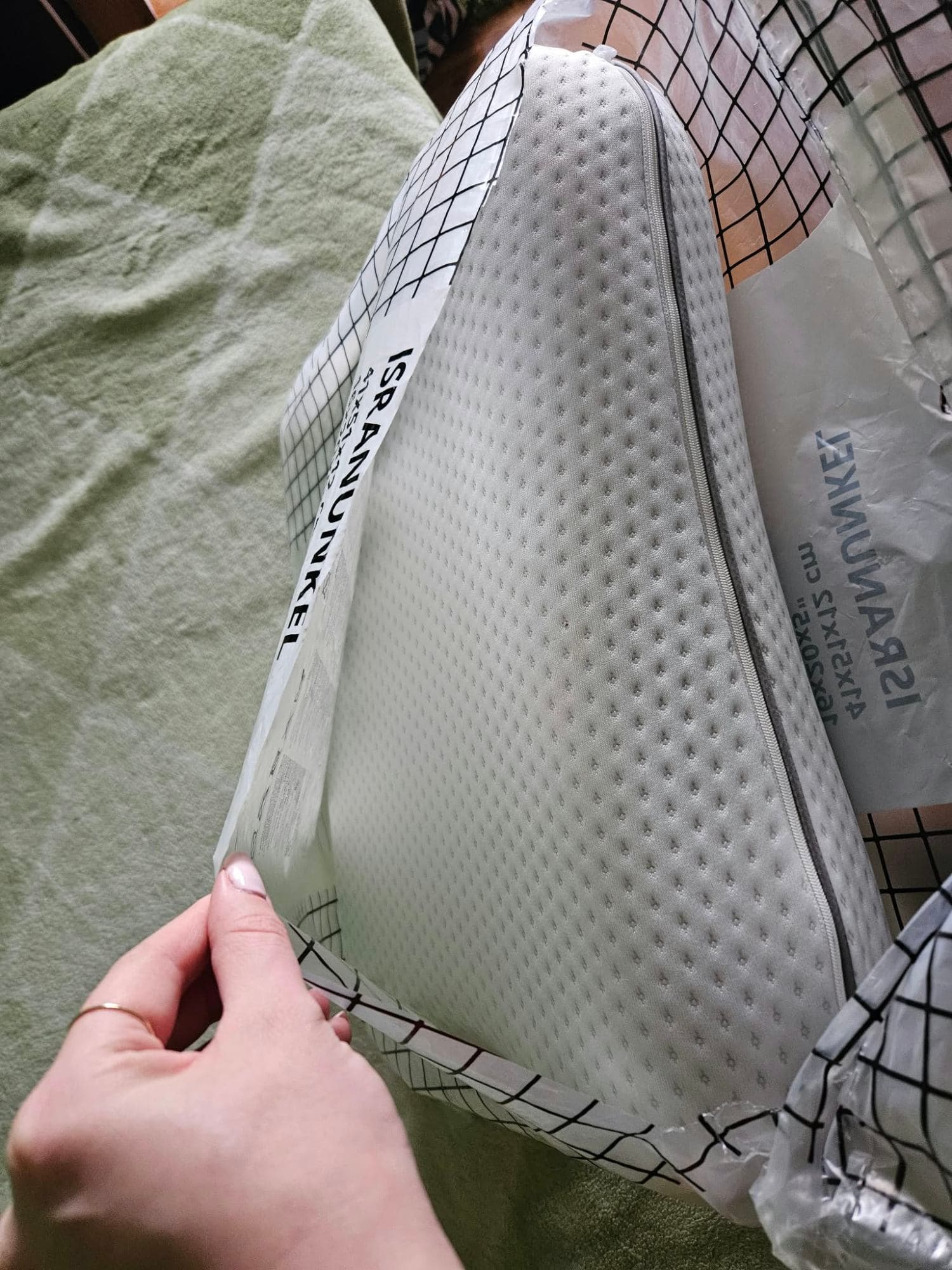 ISRANUNKEL poduszka ergonomiczna multi, 41x51 cm
