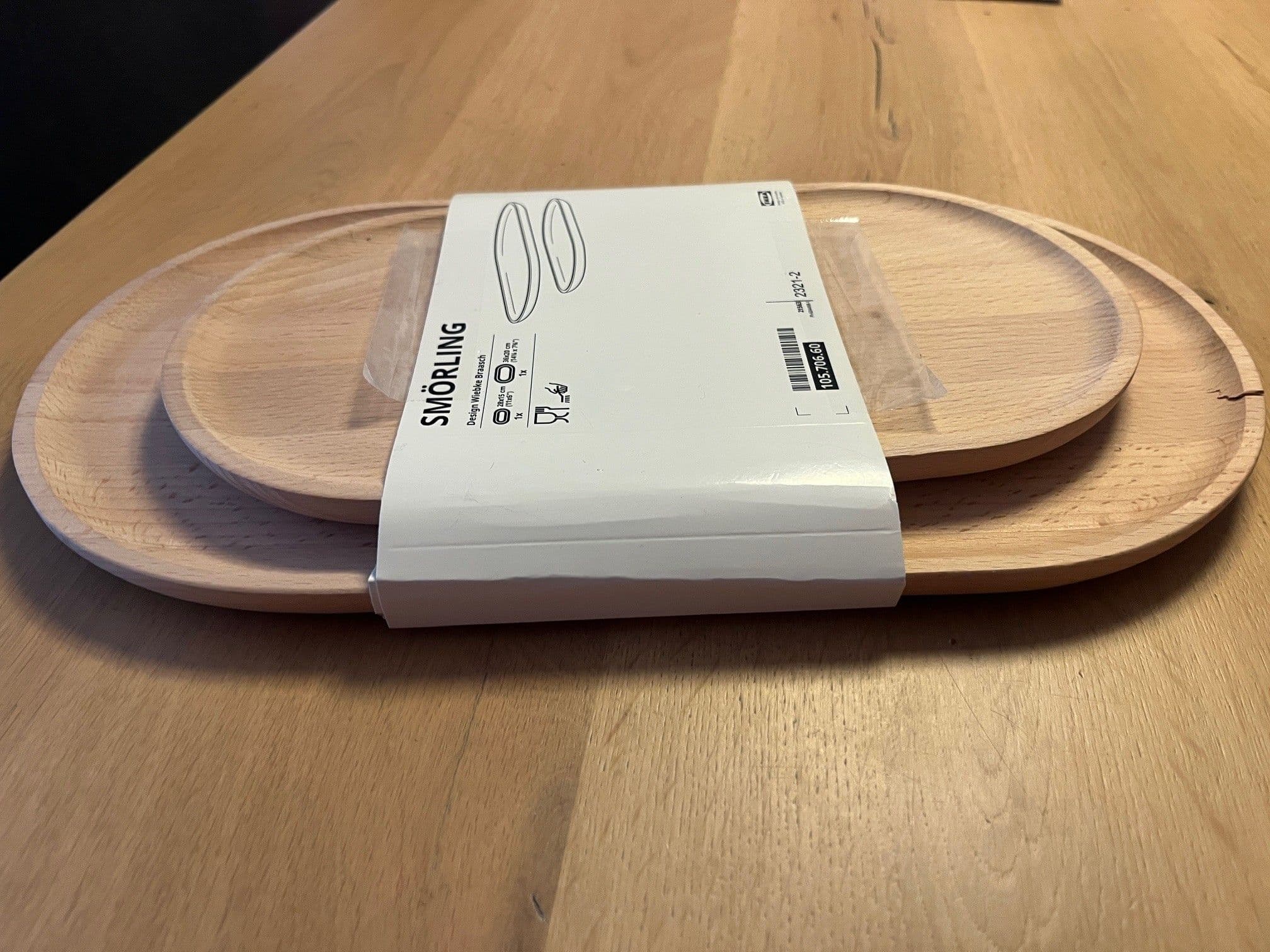 SMÖRLING tace, 2 szt., buk