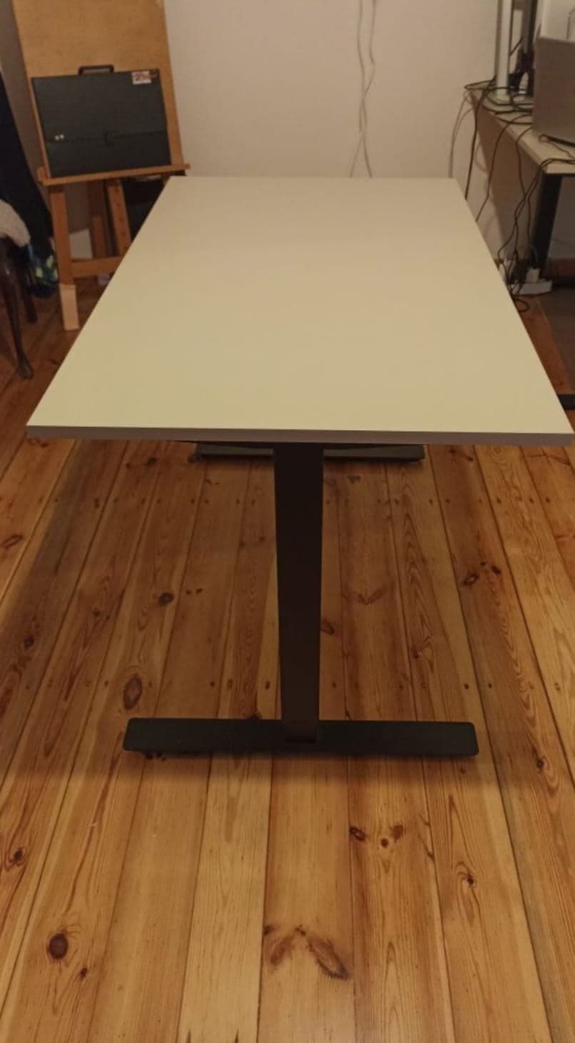 TROTTEN blat, beżowy, 120x70 cm