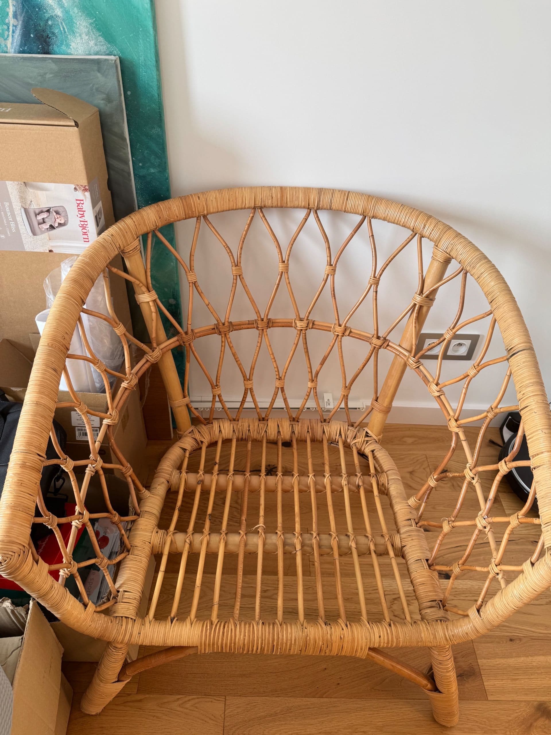 STOCKHOLM 2017 fotel, rattan