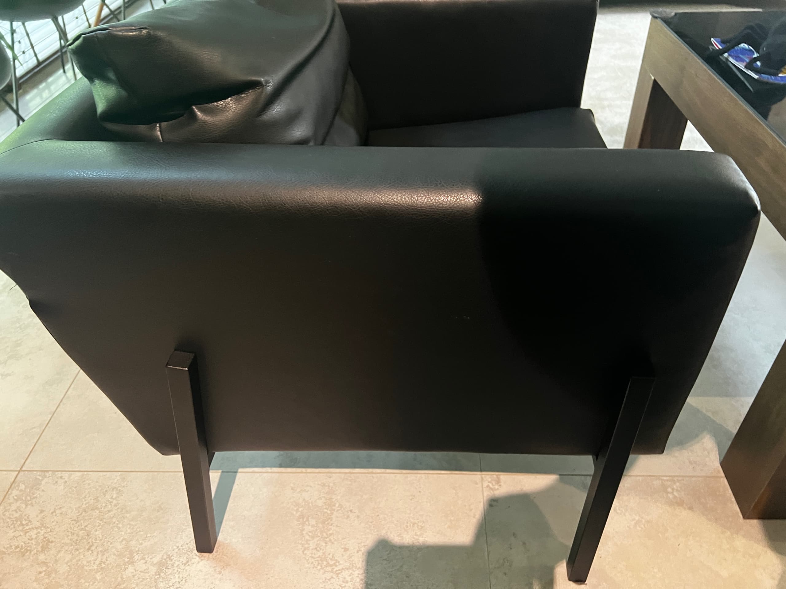 VIMLE sofa narożna 4-osobowa, z otwartym końcem/Grann/Bomstad czarny