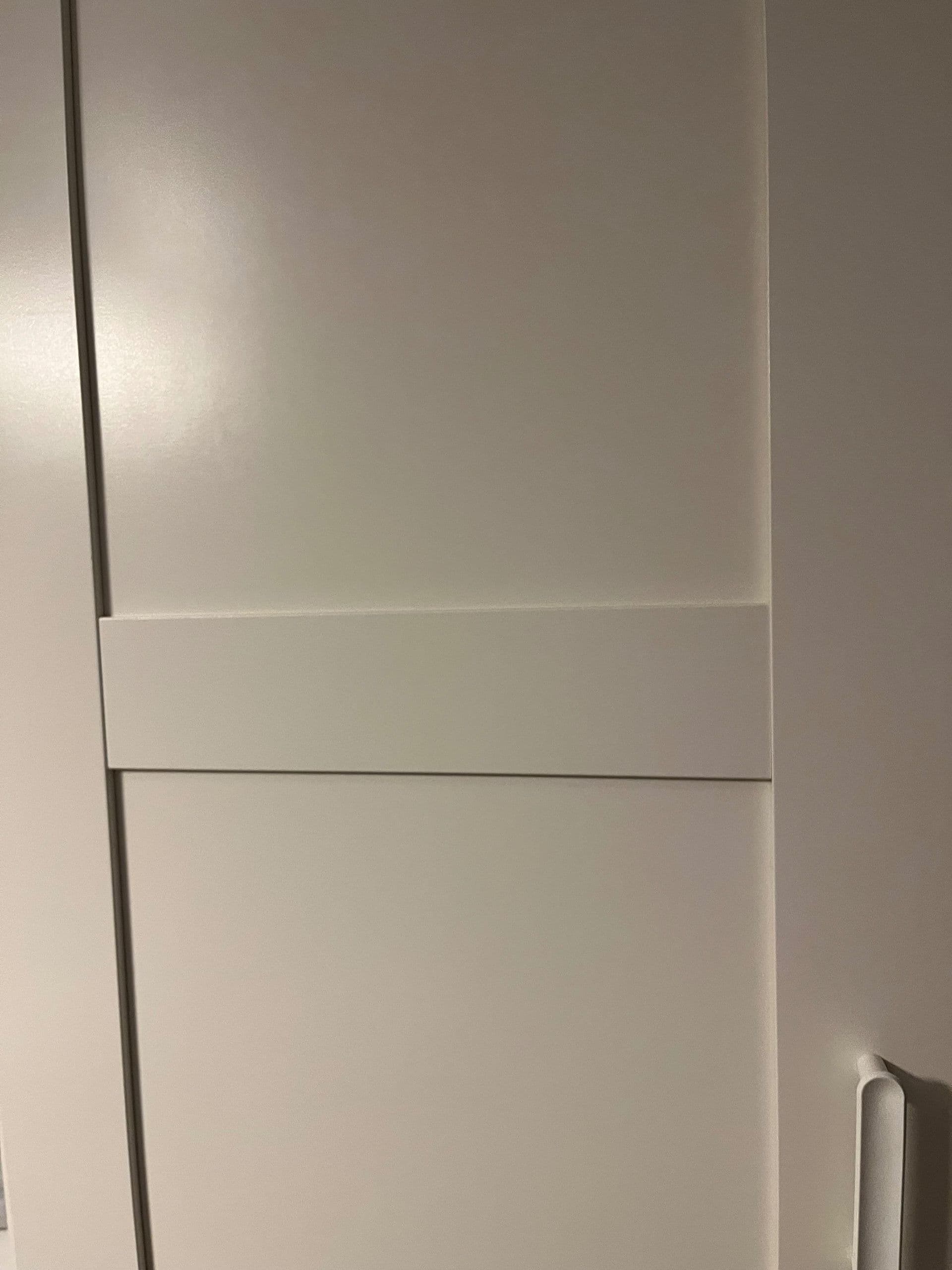 BERGSBO drzwi z zawiasami, biały, 50x229 cm