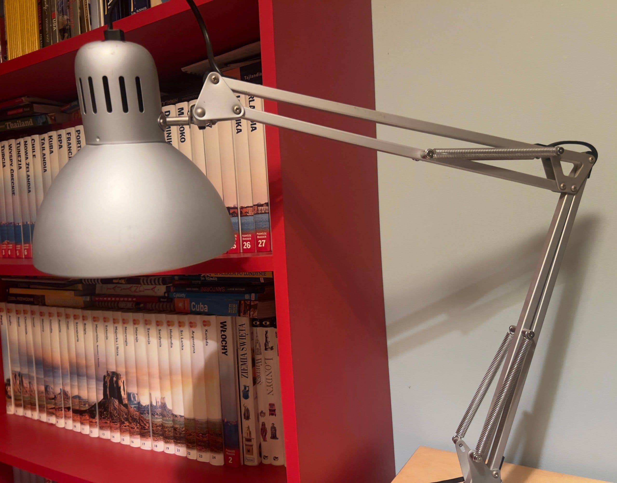 TERTIAL lampa biurkowa, biały