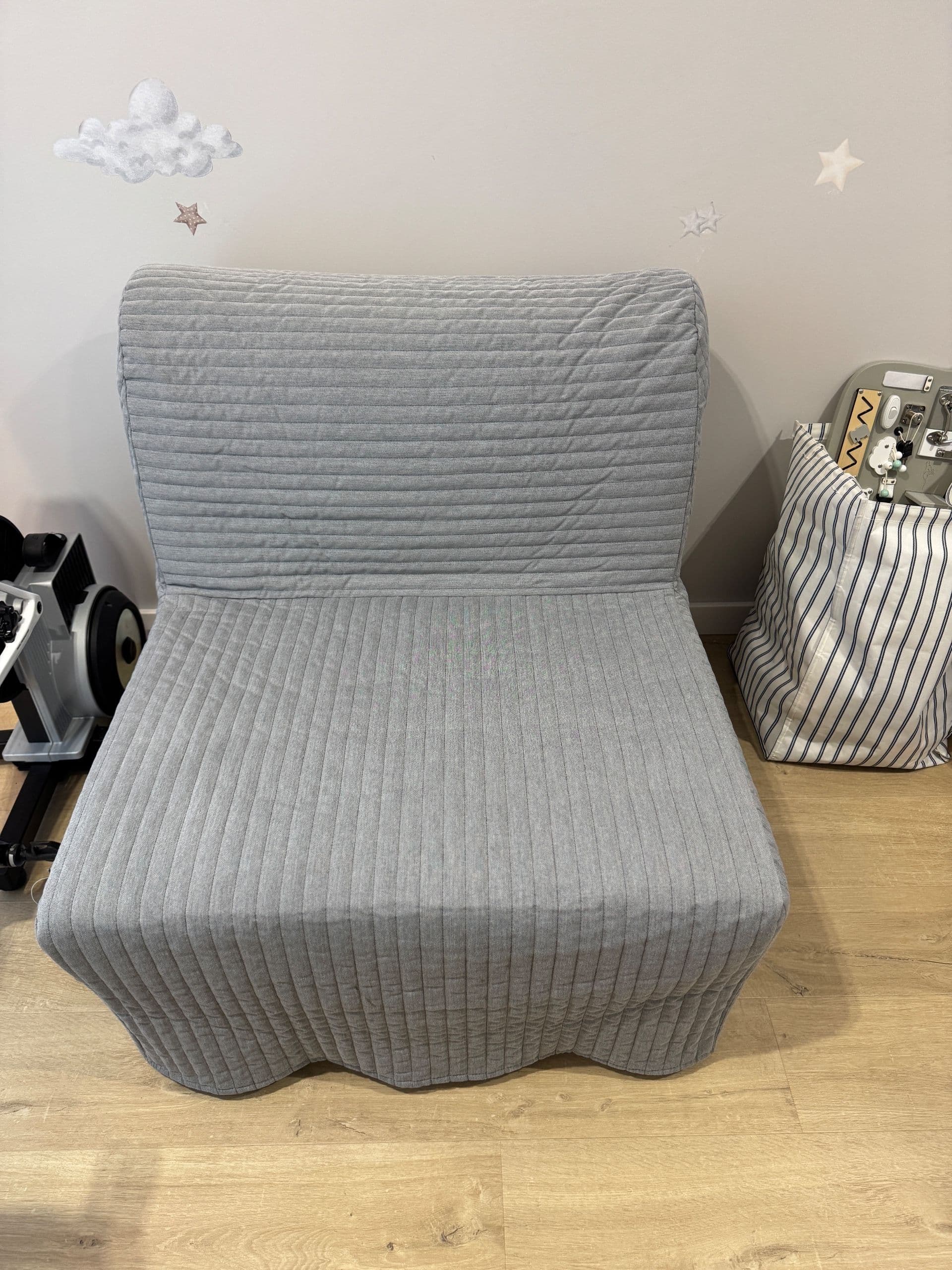 KIVIK 1o sofa rozkładana, Tibbleby beżowy/szary