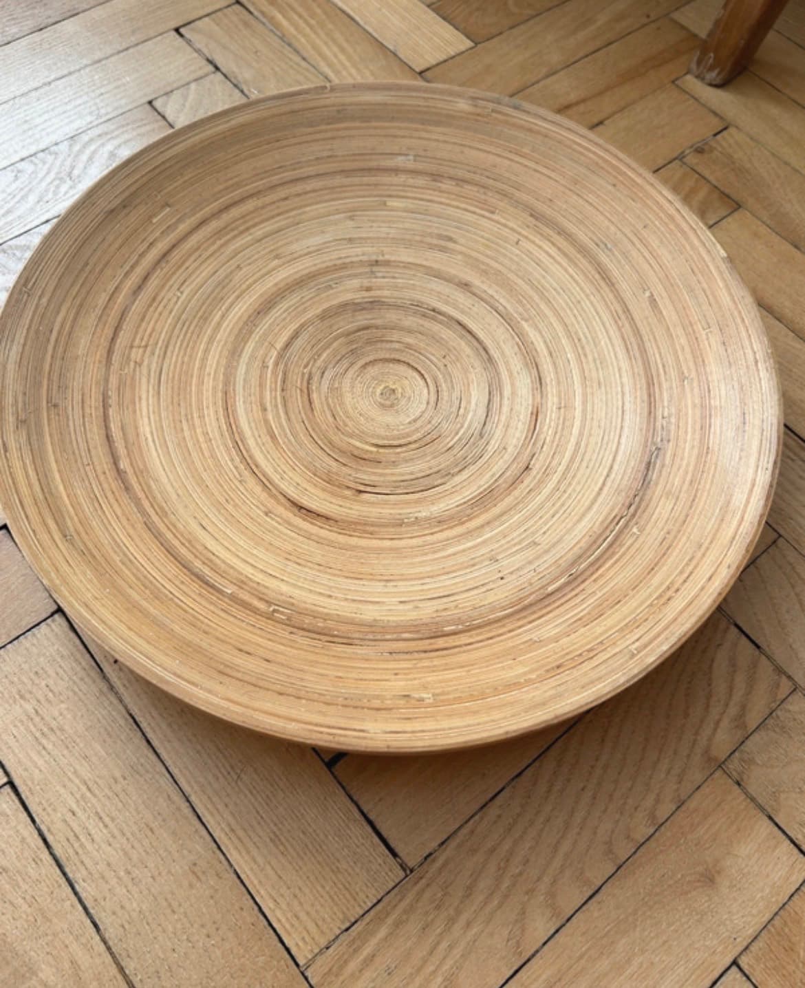 HULTET talerz ozdobny, bambus, 30 cm