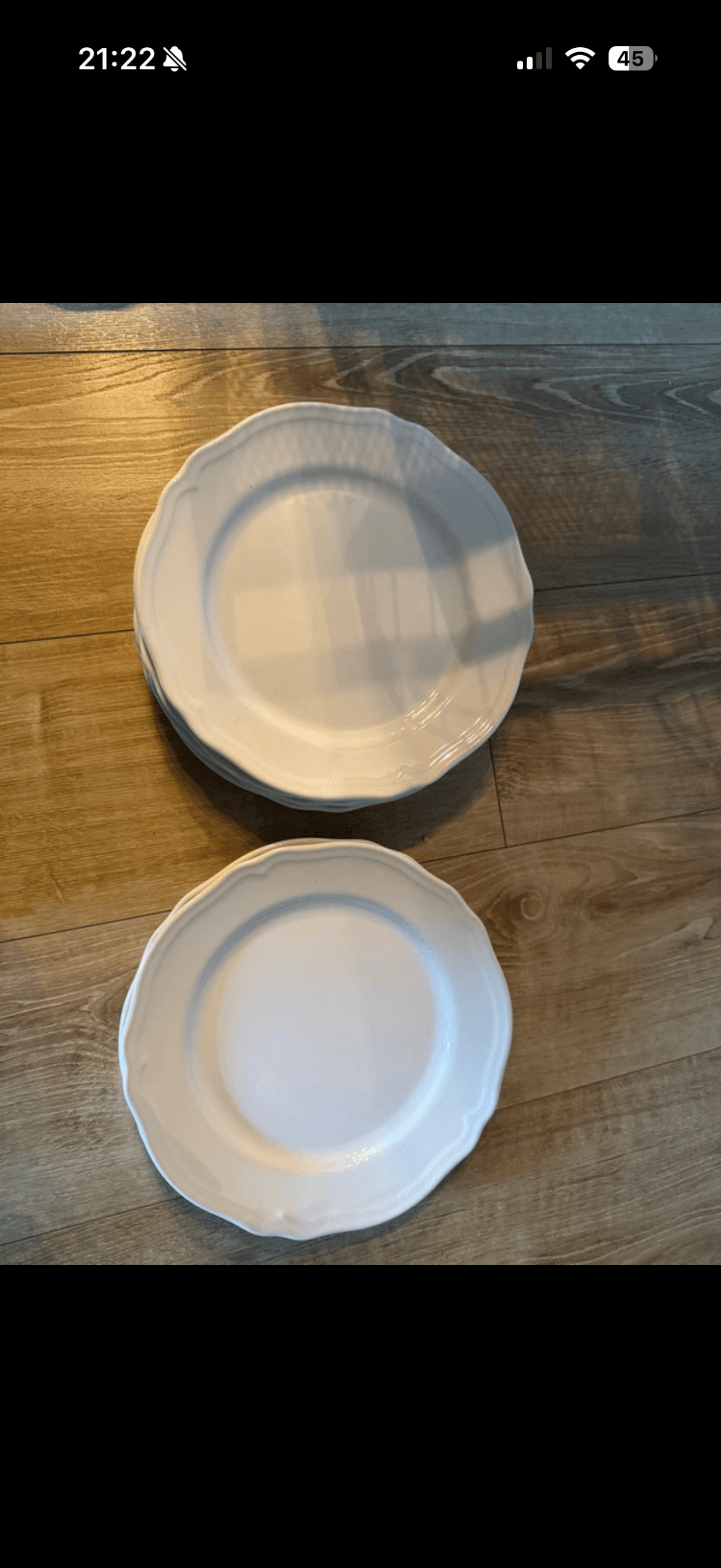 UPPLAGA talerz, biały, 28 cm