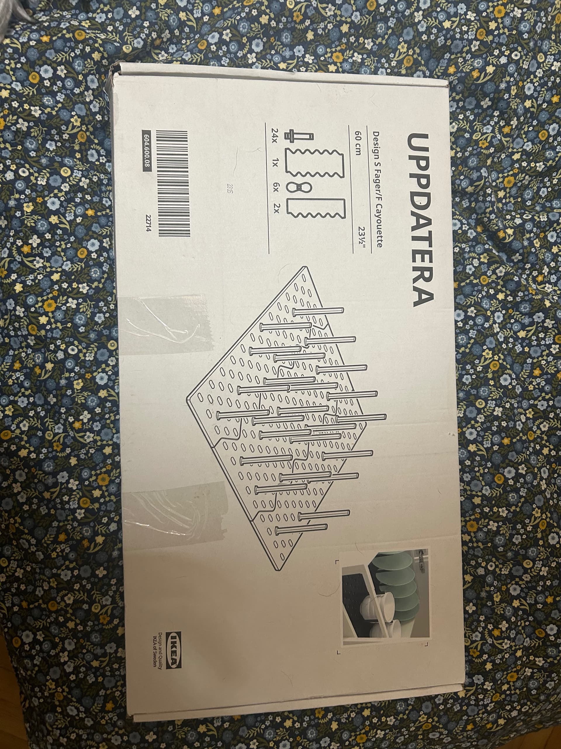 UPPDATERA organizer szuflady, antracyt, 60 cm