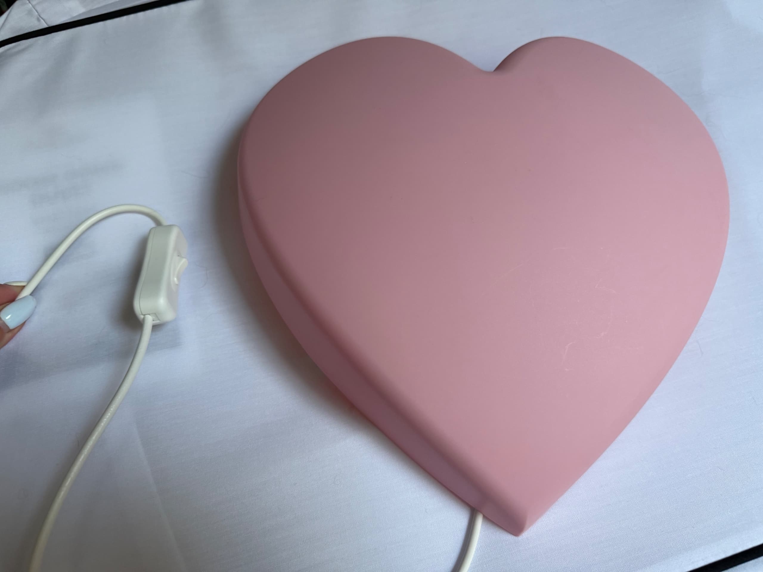SERCE LAMPKA ŚCIENNA lampa ścienna LED, chmura biały