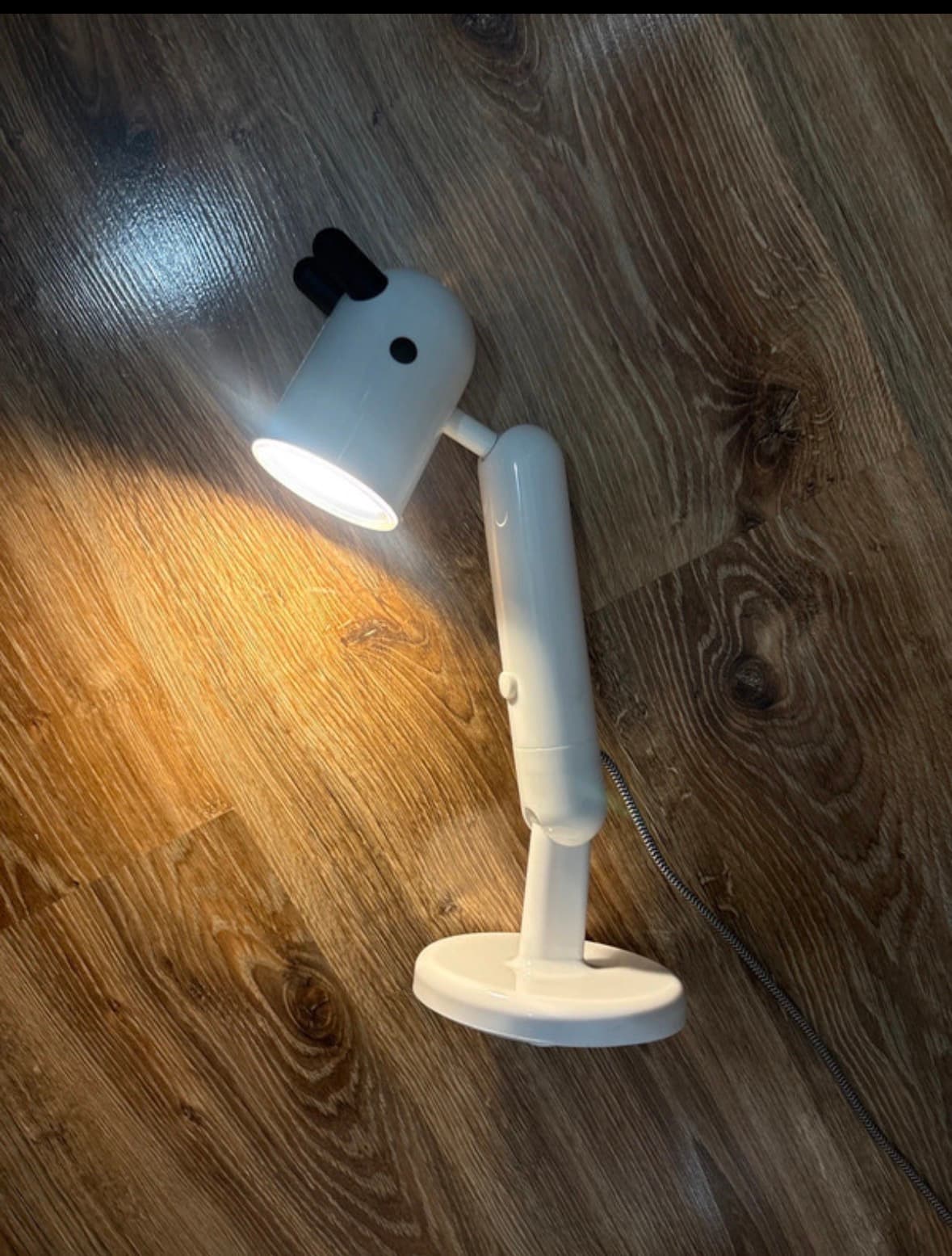 KRUX lampa biurkowa LED, biały