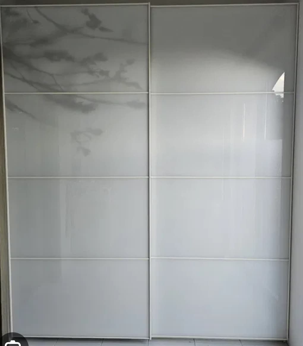 PAX obudowa drzwi przes. z prowadnicami, aluminium, 150x236 cm